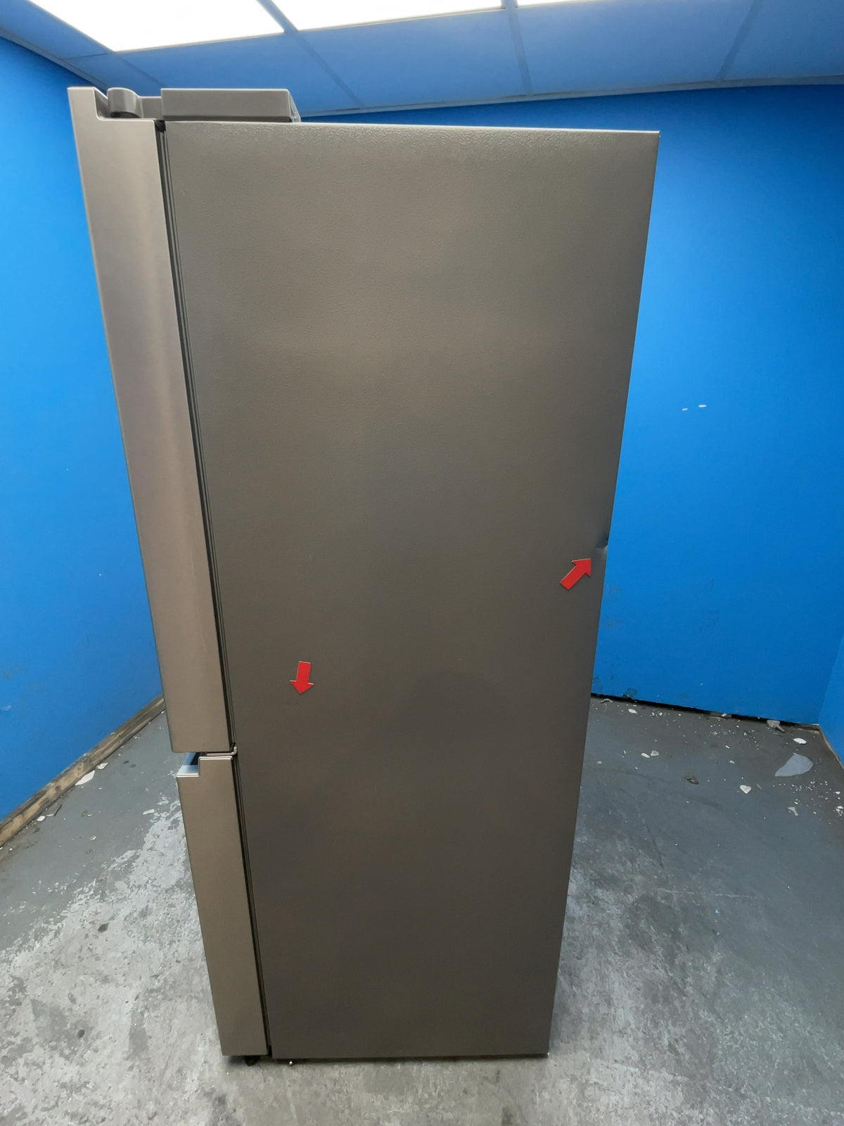 #GRC-165-323 - Hisense French 4 Door Fridge Freezer – 584L, Stainless Steel, Total No Frost