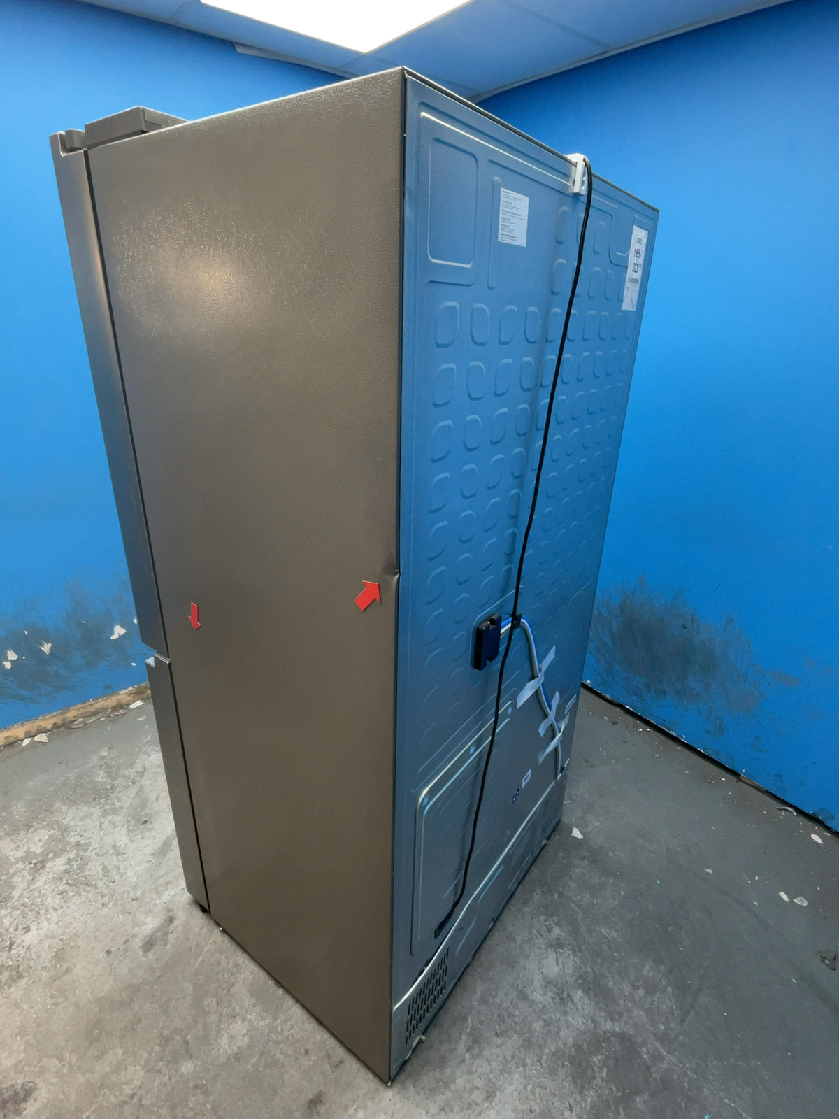 #GRC-165-323 - Hisense French 4 Door Fridge Freezer – 584L, Stainless Steel, Total No Frost