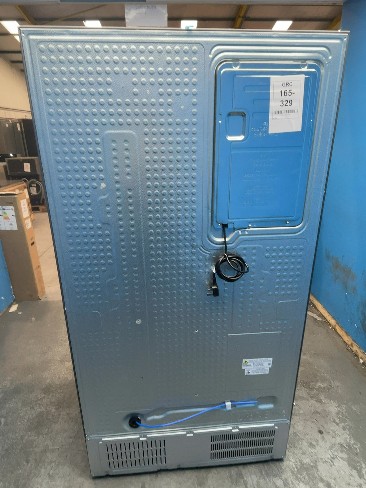 #GRC-165-329 - Samsung Series 9 American Style Fridge Freezer – 614L, Dark Ocean Inox