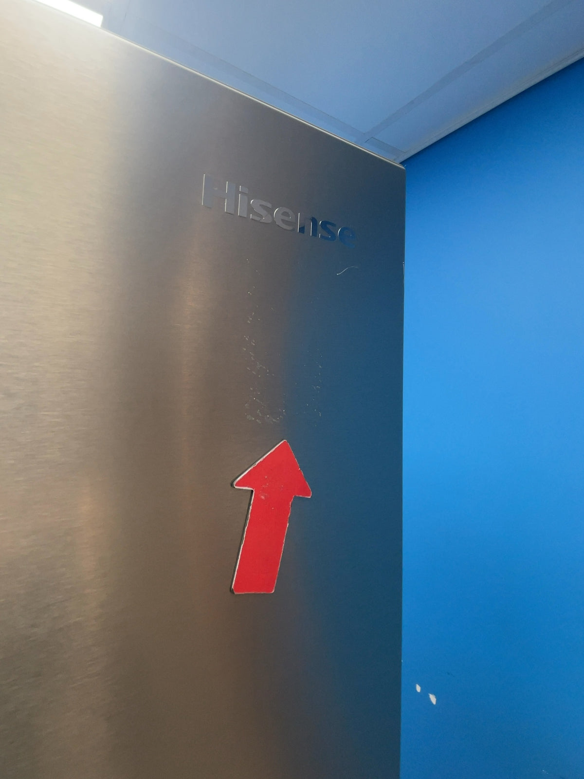 #GRC-165-330 - Hisense 91.4cm French Door Fridge Freezer – 612L, Stainless Steel