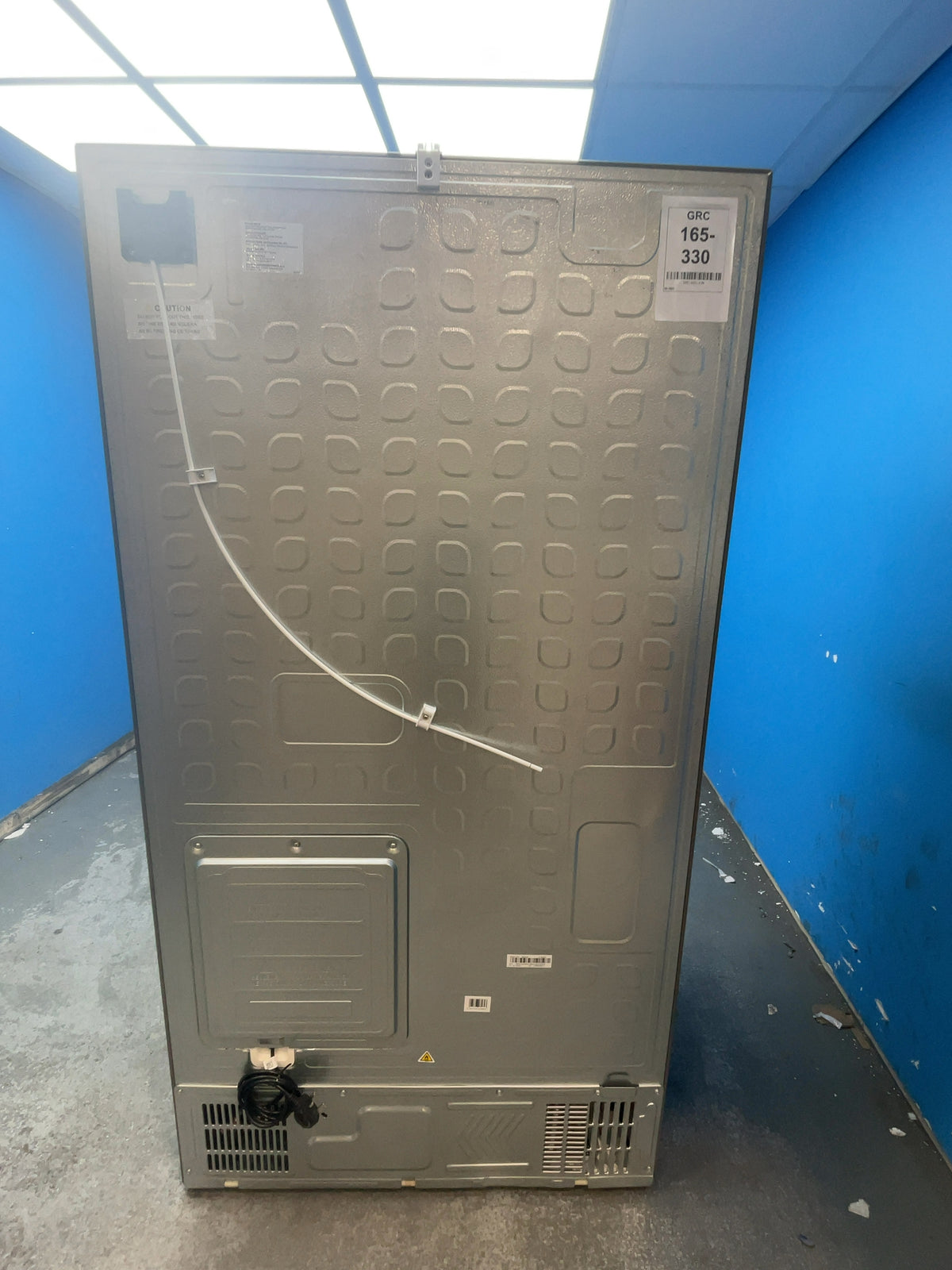 #GRC-165-330 - Hisense 91.4cm French Door Fridge Freezer – 612L, Stainless Steel