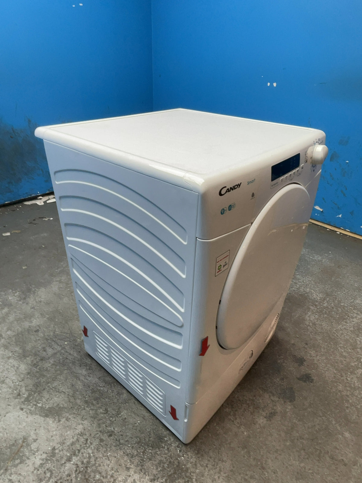 #GRC-165-336 - Candy Smart 9kg Condenser Tumble Dryer – WiFi Connected, White, G Energy Rating