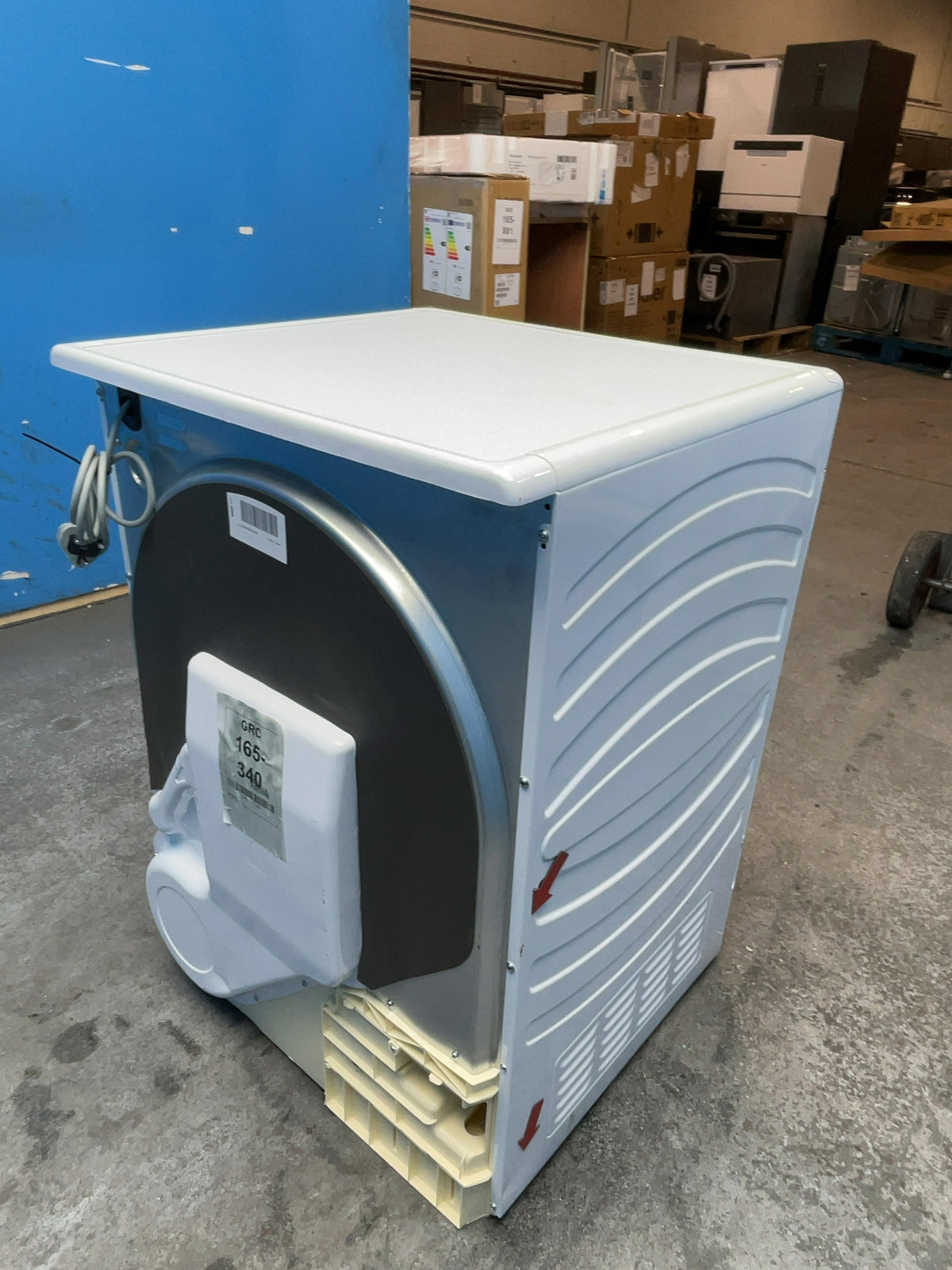#GRC-165-340 - Candy Smart 9kg Condenser Tumble Dryer – WiFi Connected, White, G Energy Rating