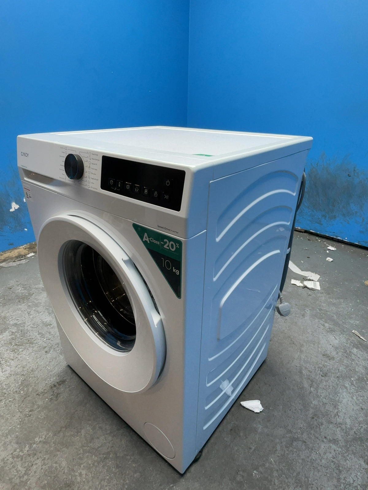 #GRC-165-366 - Candy Quick Pro 10kg 1400rpm Washing Machine – Quick Wash, Smart Spray, White