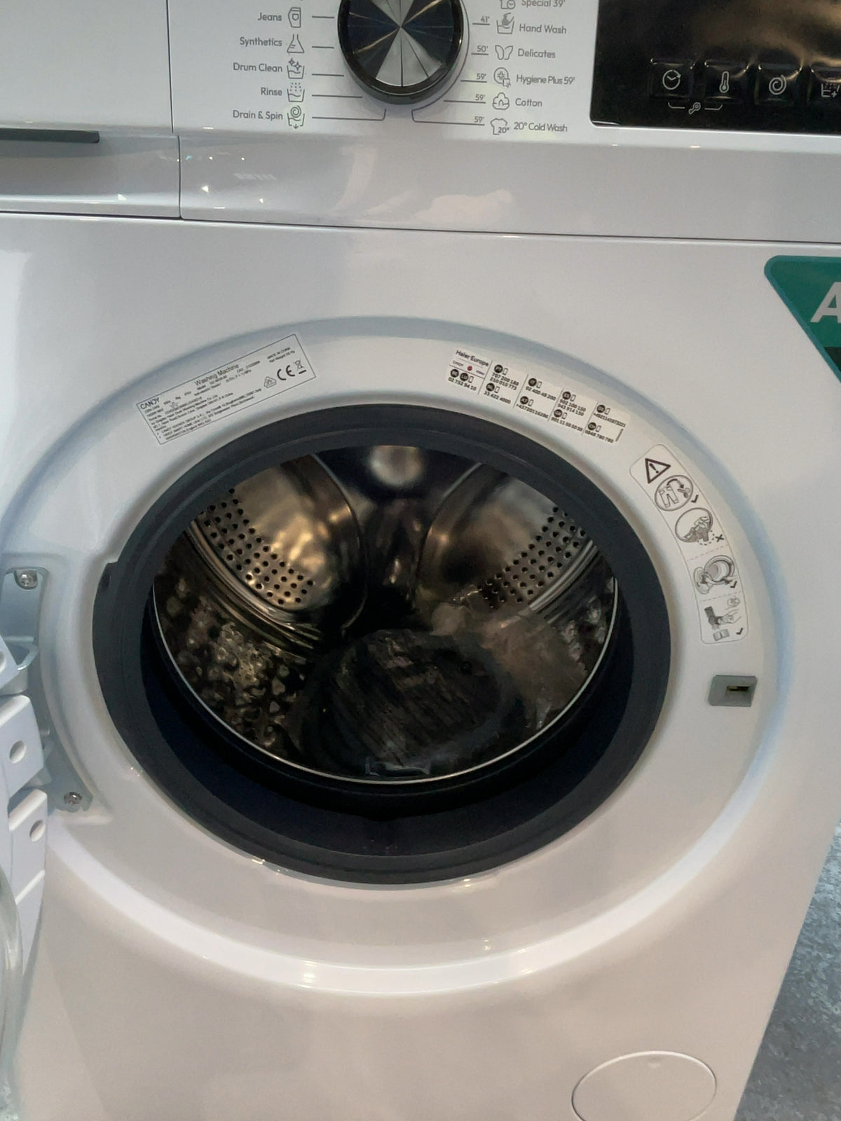 #GRC-165-372 - Candy 8kg 1400rpm Washing Machine – MixPower System, White