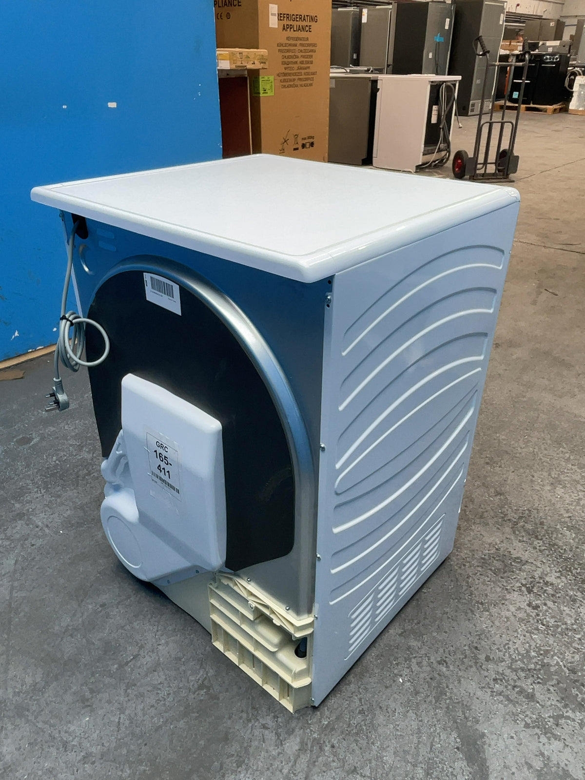 #GRC-165-411 - Hoover 9kg Condenser Tumble Dryer – WiFi Connected, White, B Energy Rating