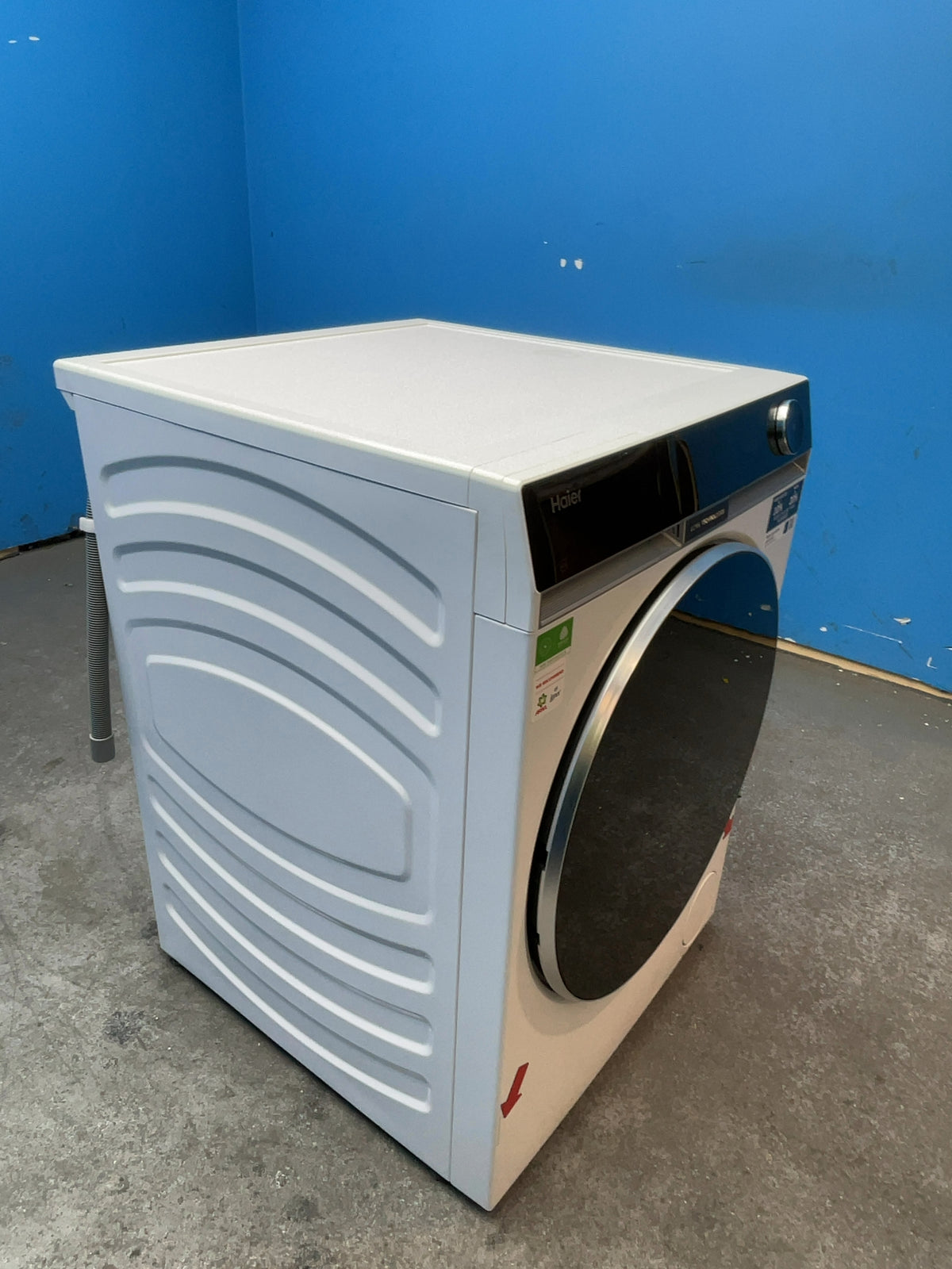 #GRC-165-430 - Haier Washer Dryer – 12kg Wash, 7kg Dry, 1400rpm, WiFi Connected, White