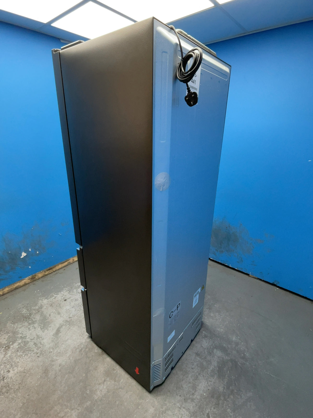 #GRC-165-441 - Haier 70cm French Door Fridge Freezer – 446L, Black, Total No Frost