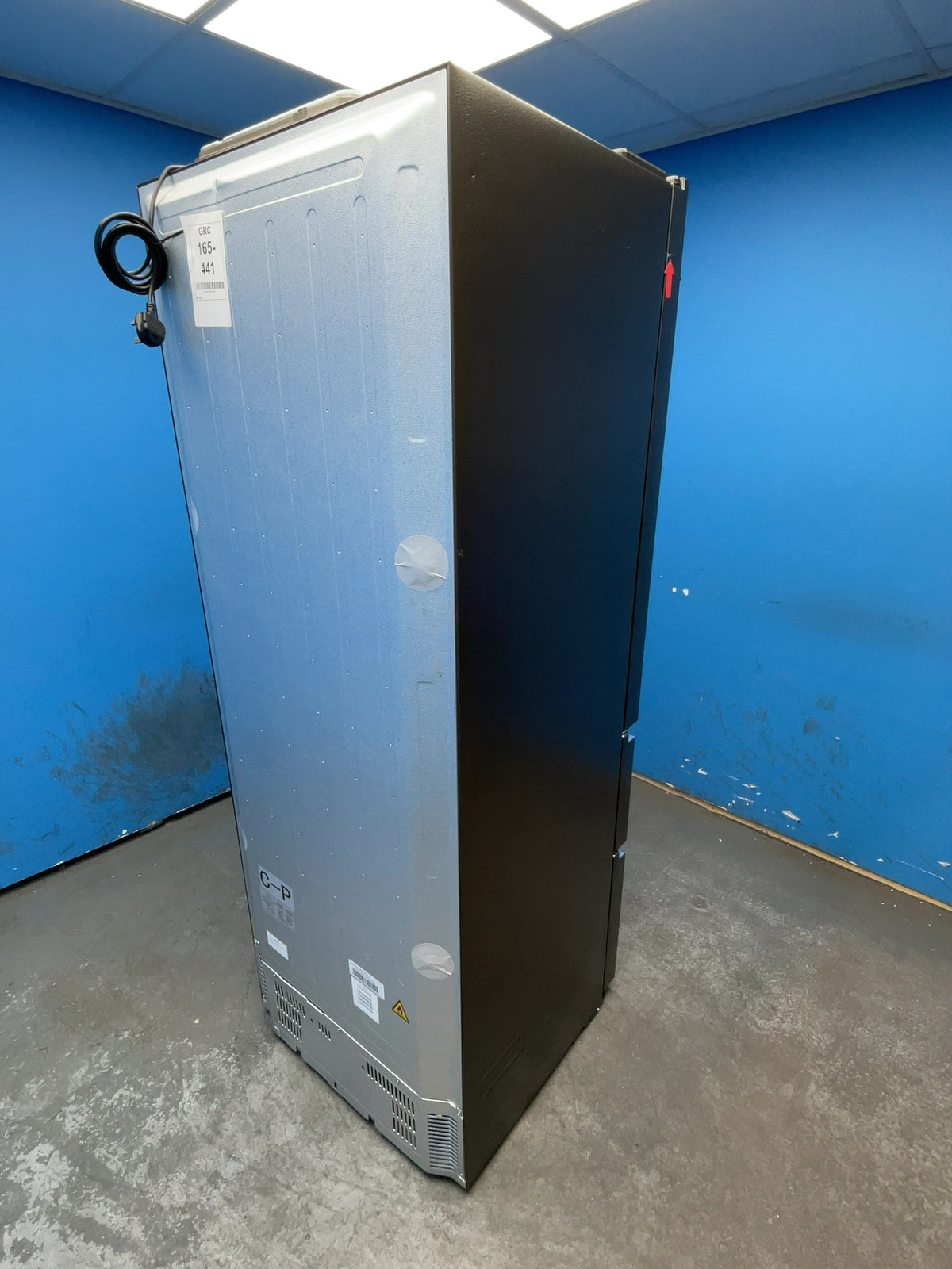#GRC-165-441 - Haier 70cm French Door Fridge Freezer – 446L, Black, Total No Frost