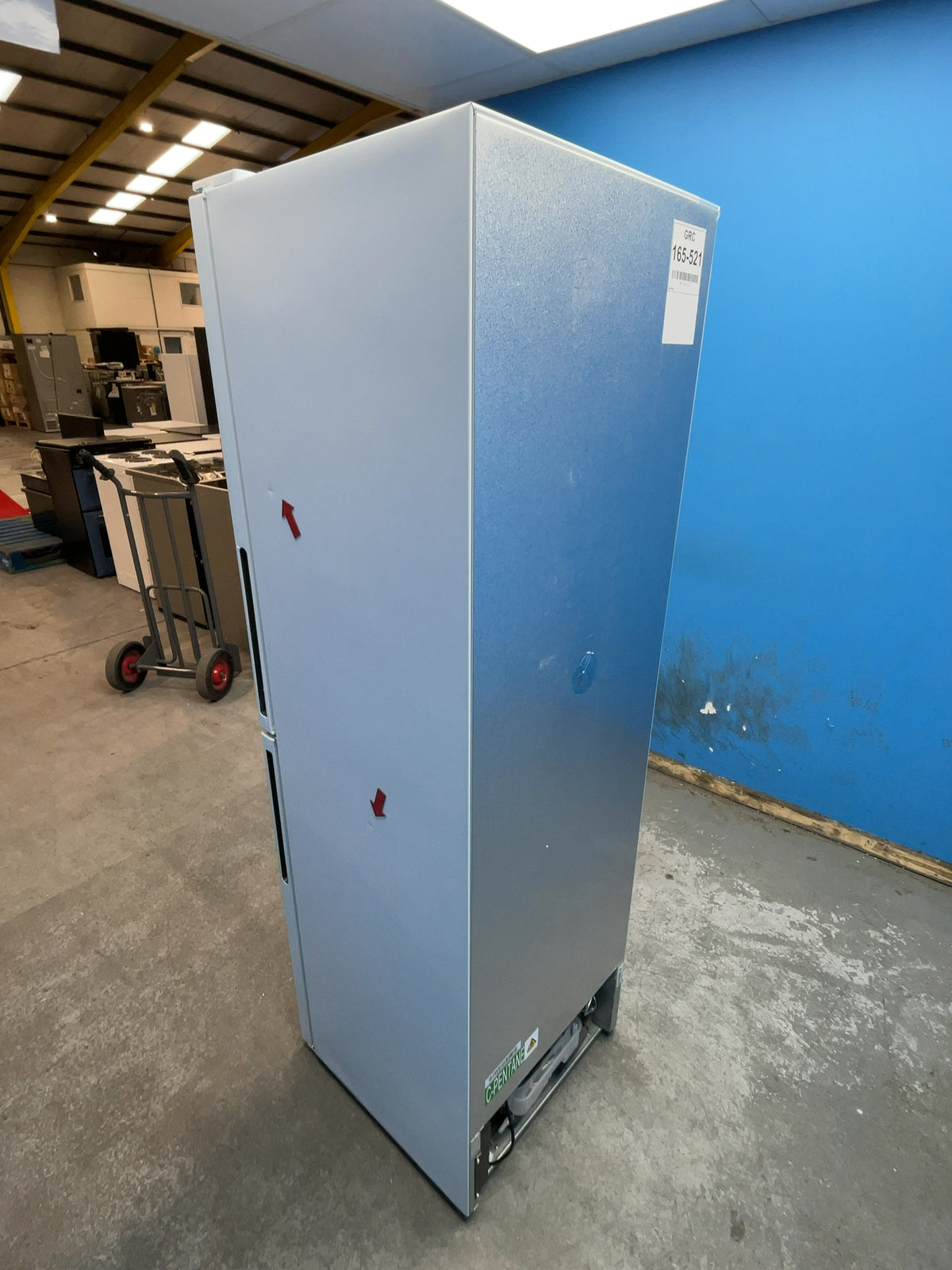 #GRC-165-521 - Hoover 54cm Fridge Freezer – 246L, White, Low Frost, Smart WiFi, Water Dispenser