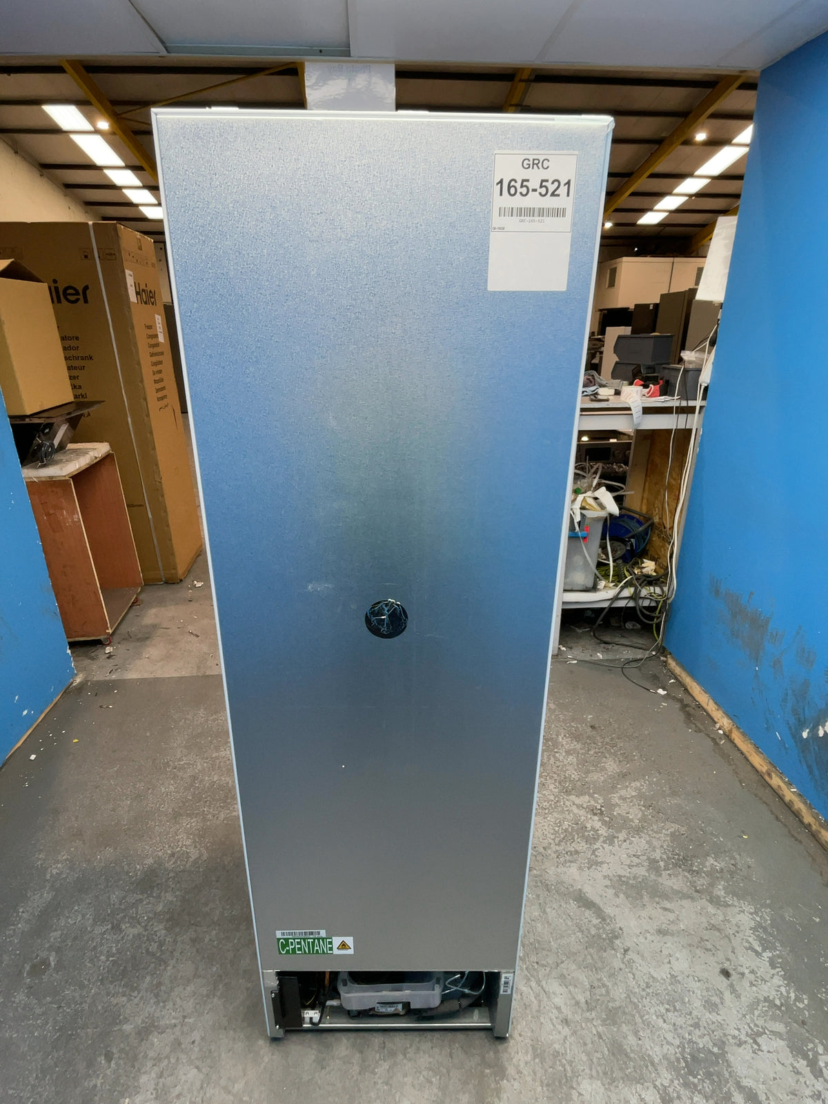 #GRC-165-521 - Hoover 54cm Fridge Freezer – 246L, White, Low Frost, Smart WiFi, Water Dispenser