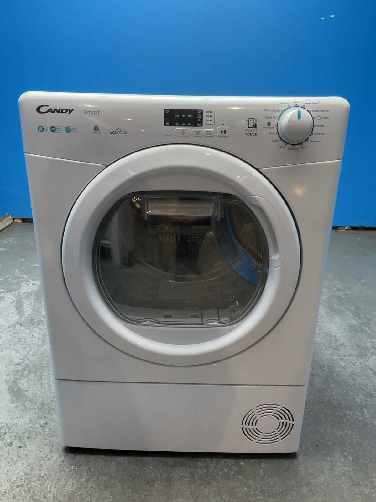 #GRC-165-557 - Candy Smart 8kg Heat Pump Tumble Dryer – NFC Connectivity, White