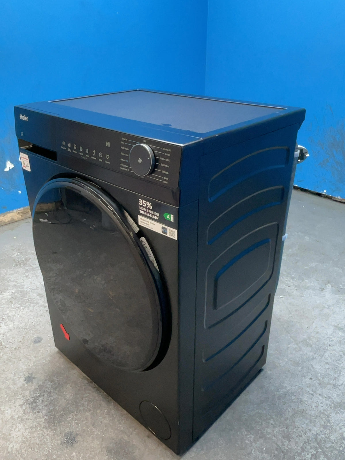 #GRC-165-562 - Haier X Series 5 9kg 1400rpm Washing Machine – Smart AI, Steam Refresh, Graphite