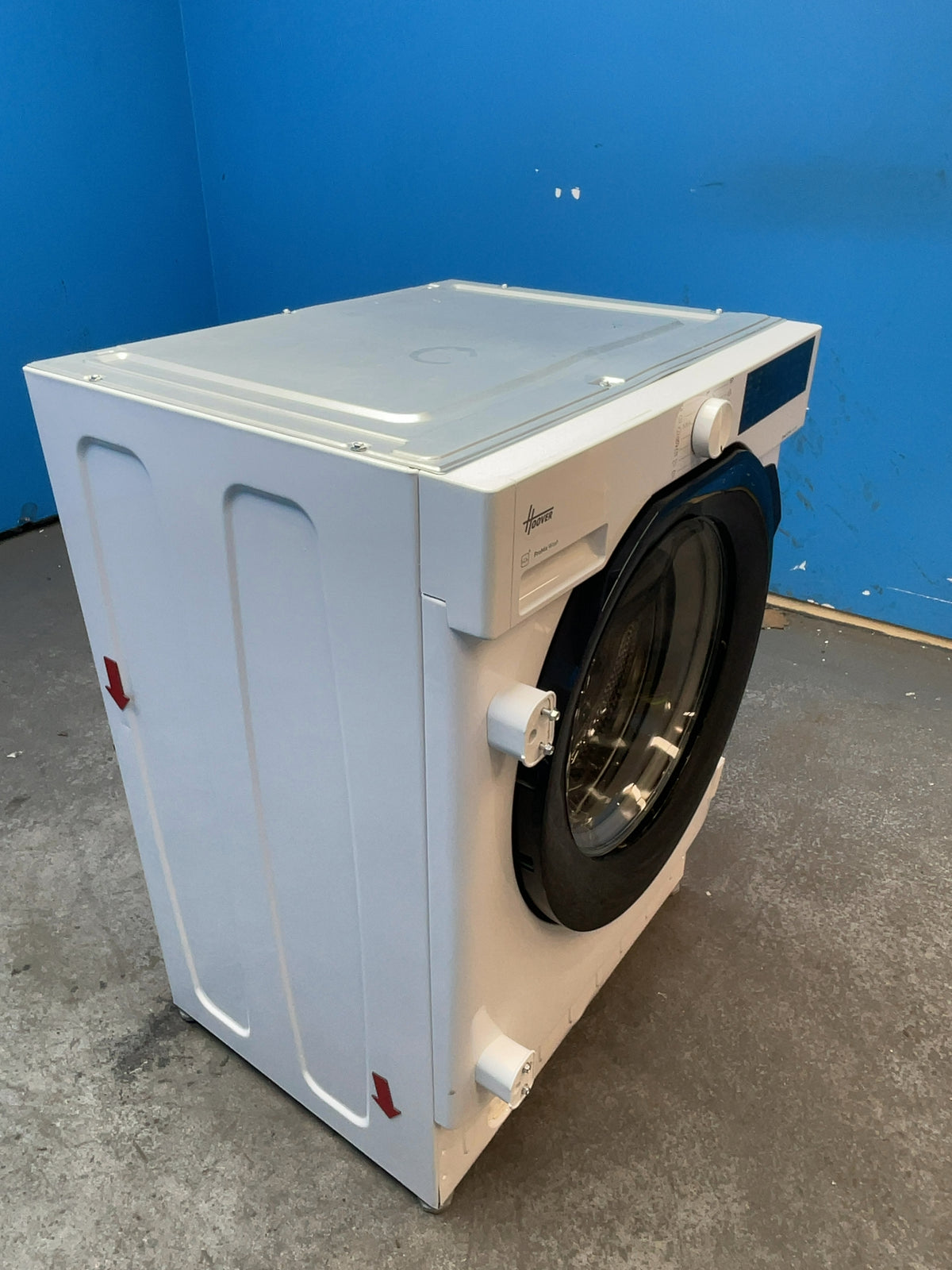 #GRC-165-563 - Hoover 9kg 1600rpm Integrated Washing Machine – Speed Drive Inverter, White