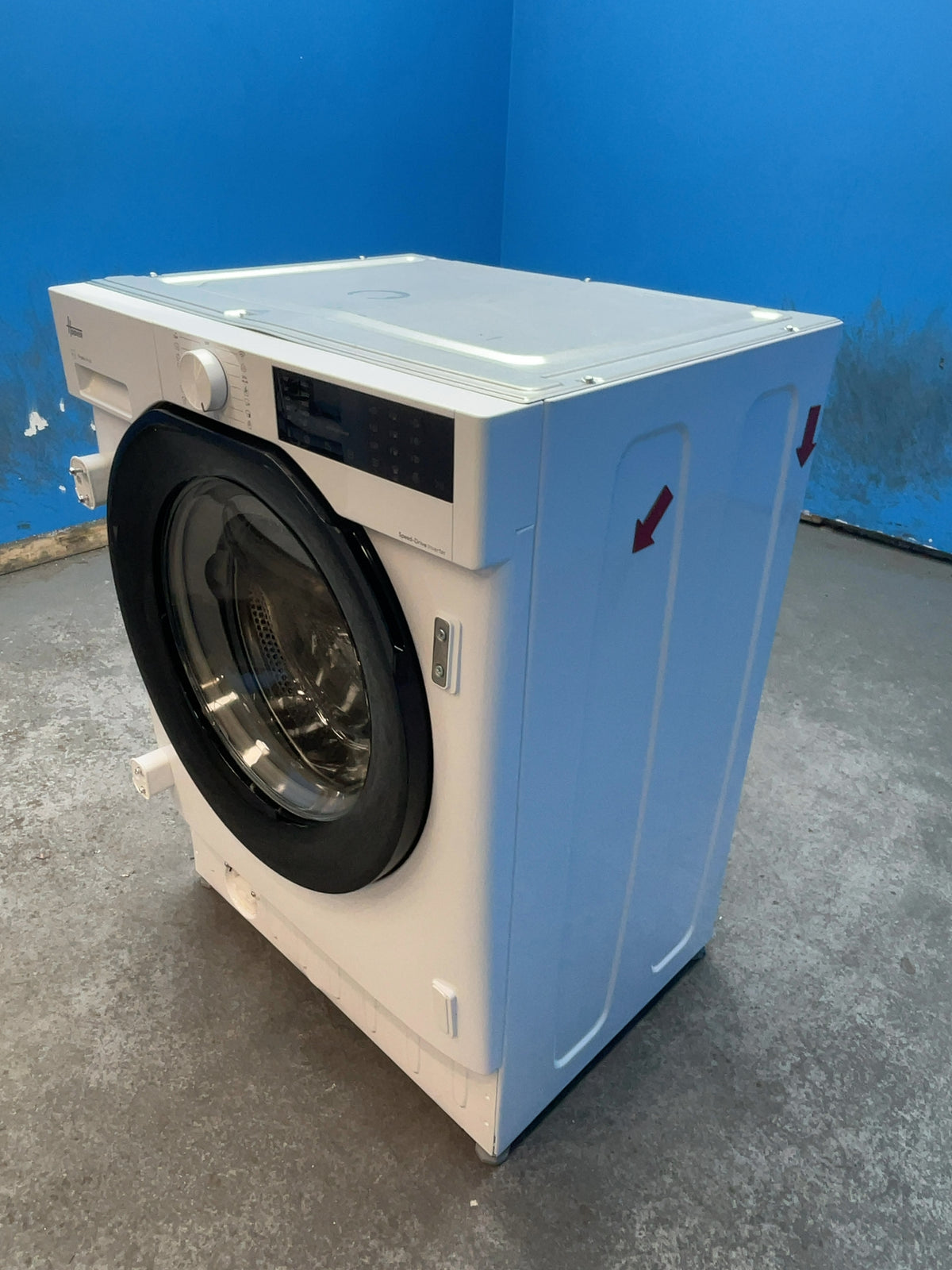 #GRC-165-563 - Hoover 9kg 1600rpm Integrated Washing Machine – Speed Drive Inverter, White
