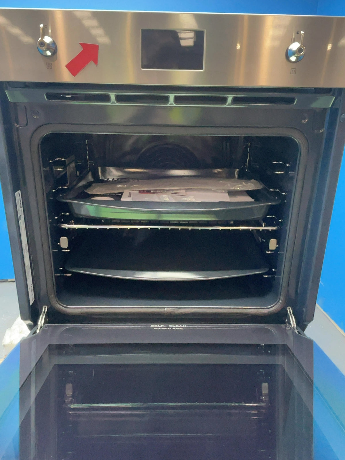 #GRC-165-729 - Smeg Classic 60cm Pyrolytic Single Oven – 68L Capacity, Thermo-Ventilated, AirFry