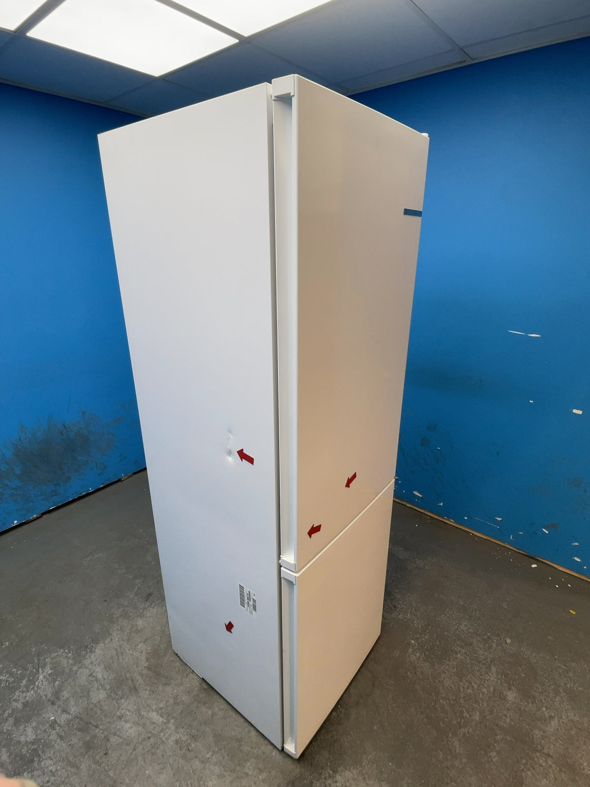 #GRC-165-730 - Bosch Series 4 60cm 60/40 Fridge Freezer – 321L Total Capacity, Total NoFrost, VitaFresh XXL, White