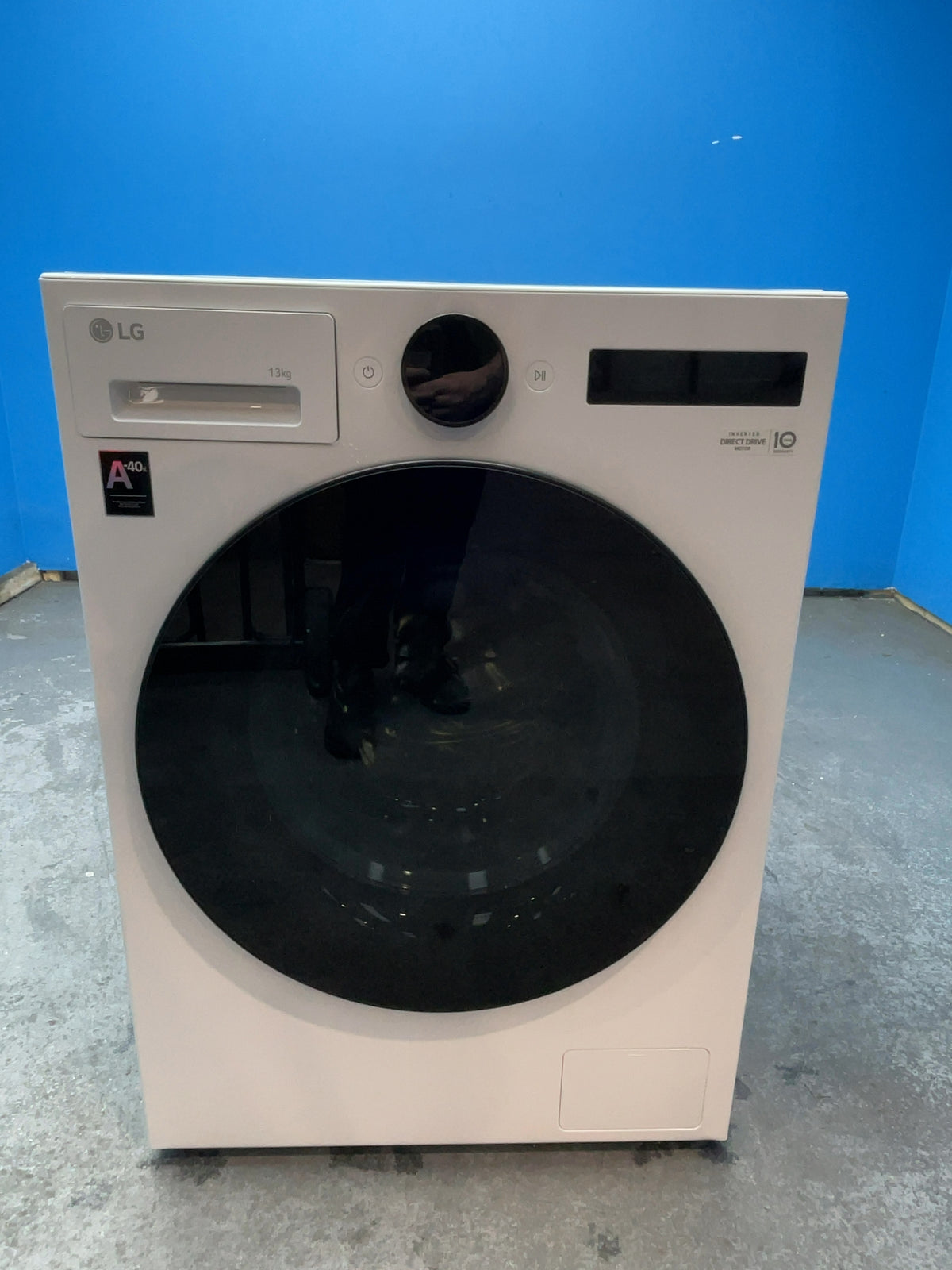 #GRC-165-741 - LG 13kg 1400rpm Washing Machine – AI DD, TurboWash 360, WiFi Connected, White