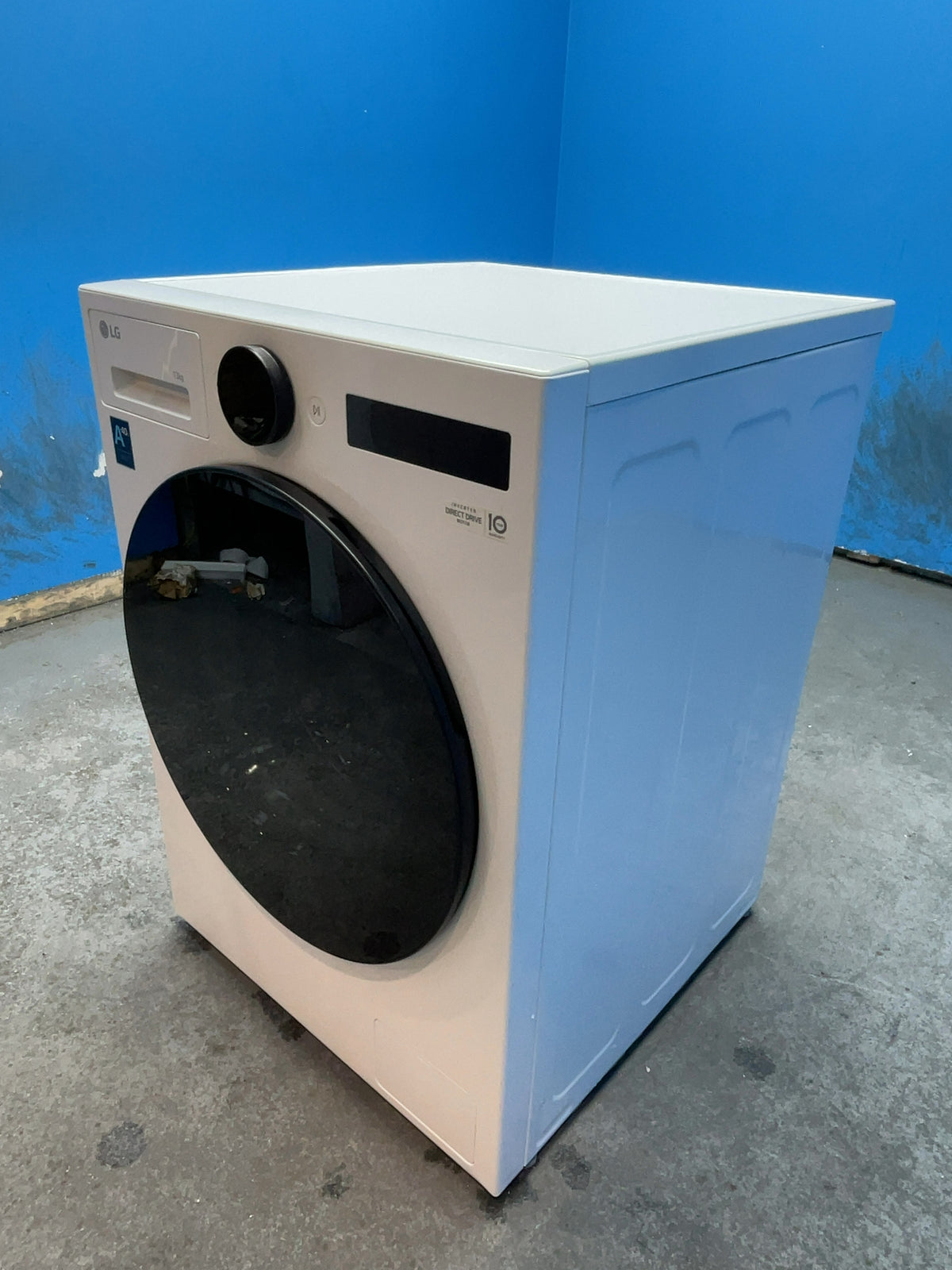 #GRC-165-741 - LG 13kg 1400rpm Washing Machine – AI DD, TurboWash 360, WiFi Connected, White