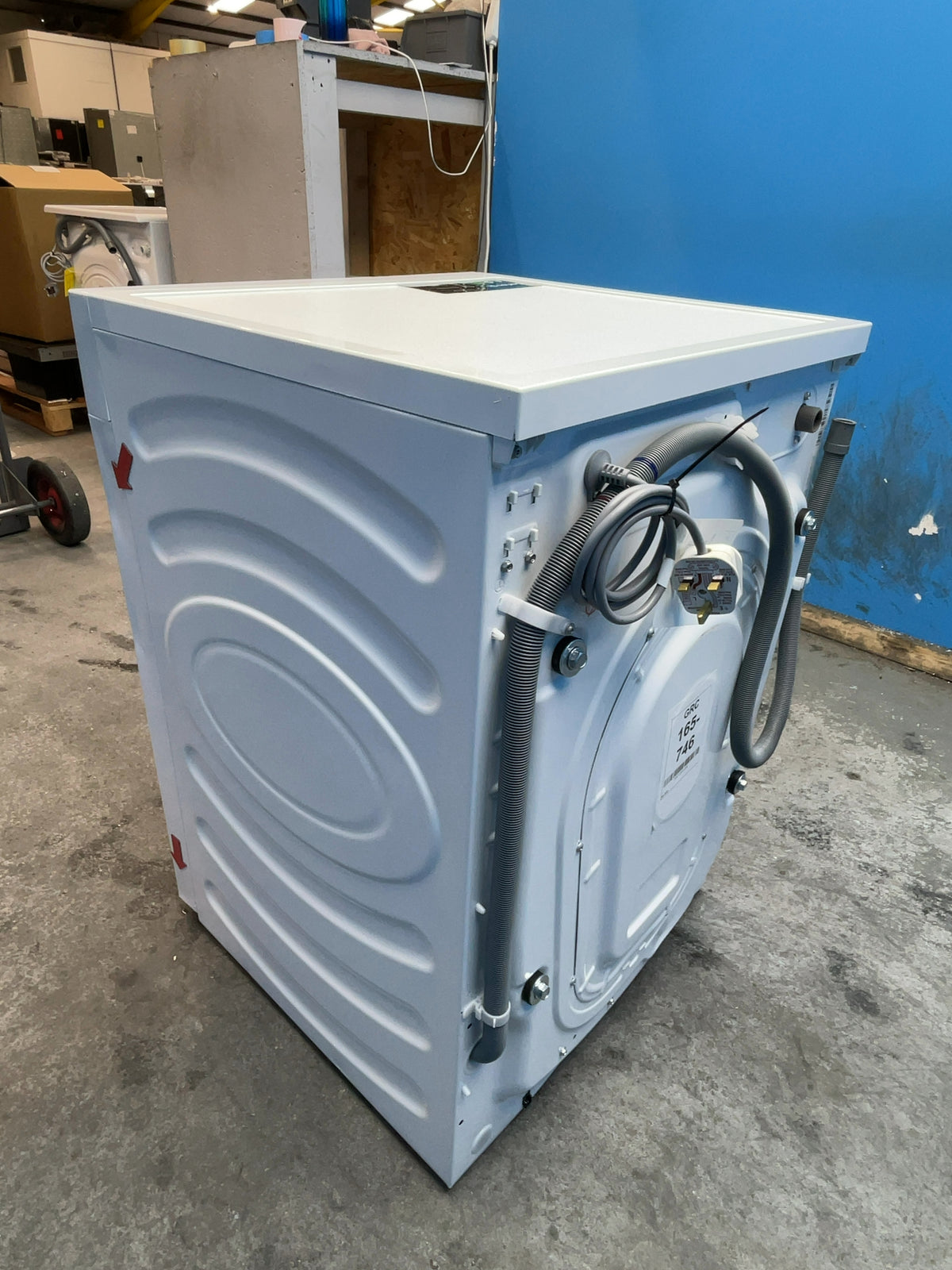 #GRC-165-746 - Hisense Washer Dryer – 12kg Wash, 8kg Dry, 1400rpm, WiFi Connected, White, Quick Wash