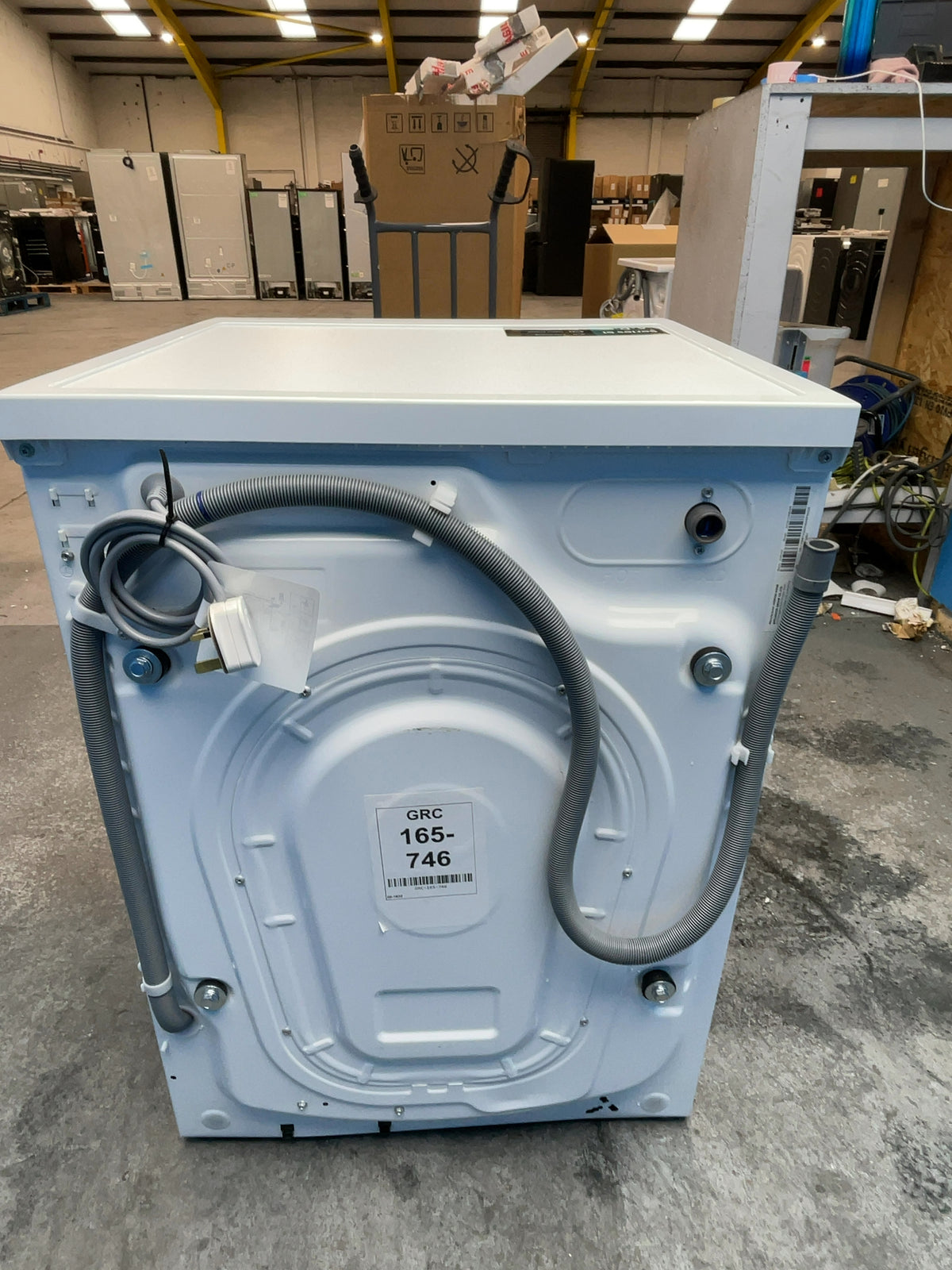 #GRC-165-746 - Hisense Washer Dryer – 12kg Wash, 8kg Dry, 1400rpm, WiFi Connected, White, Quick Wash