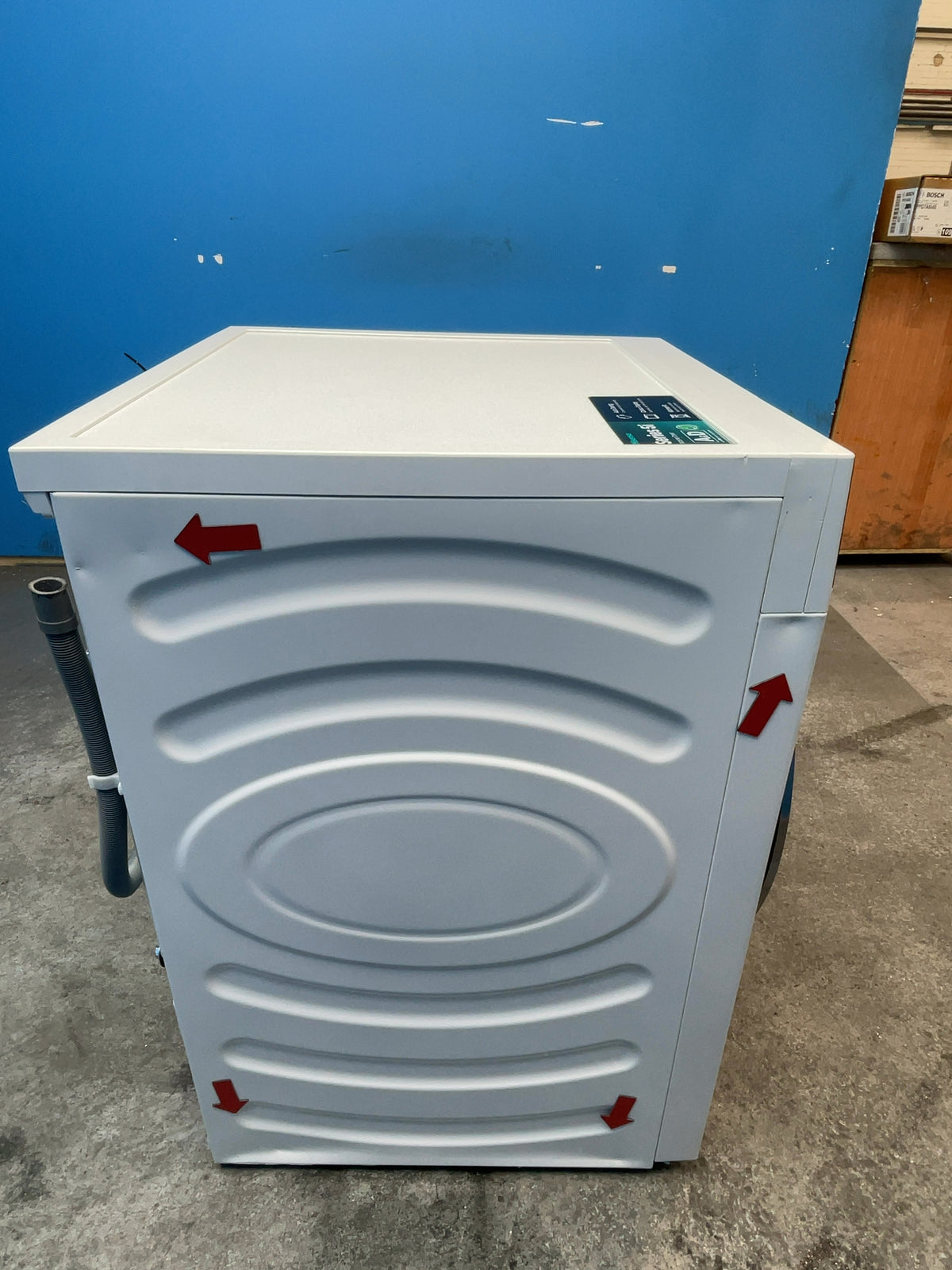 #GRC-165-746 - Hisense Washer Dryer – 12kg Wash, 8kg Dry, 1400rpm, WiFi Connected, White, Quick Wash