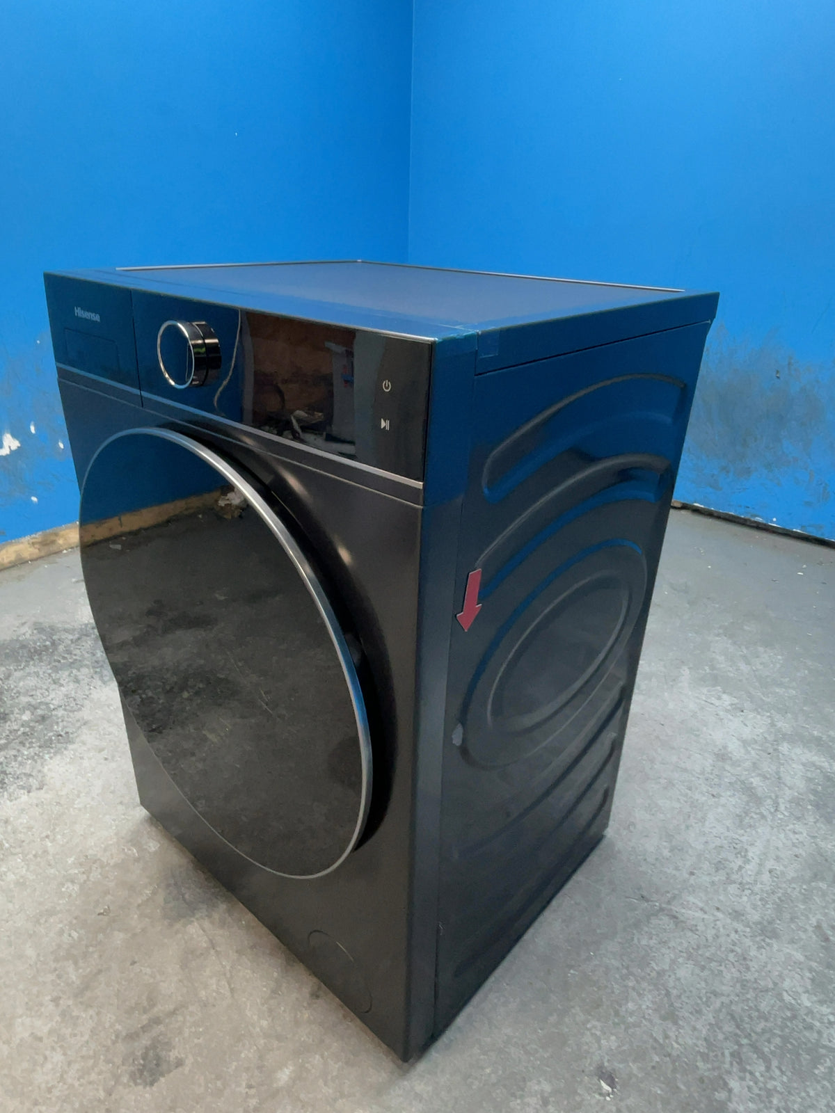 #GRC-165-764 - Hisense Washer Dryer – 10.5kg Wash, 6kg Dry, 1400rpm, WiFi Connected, Black