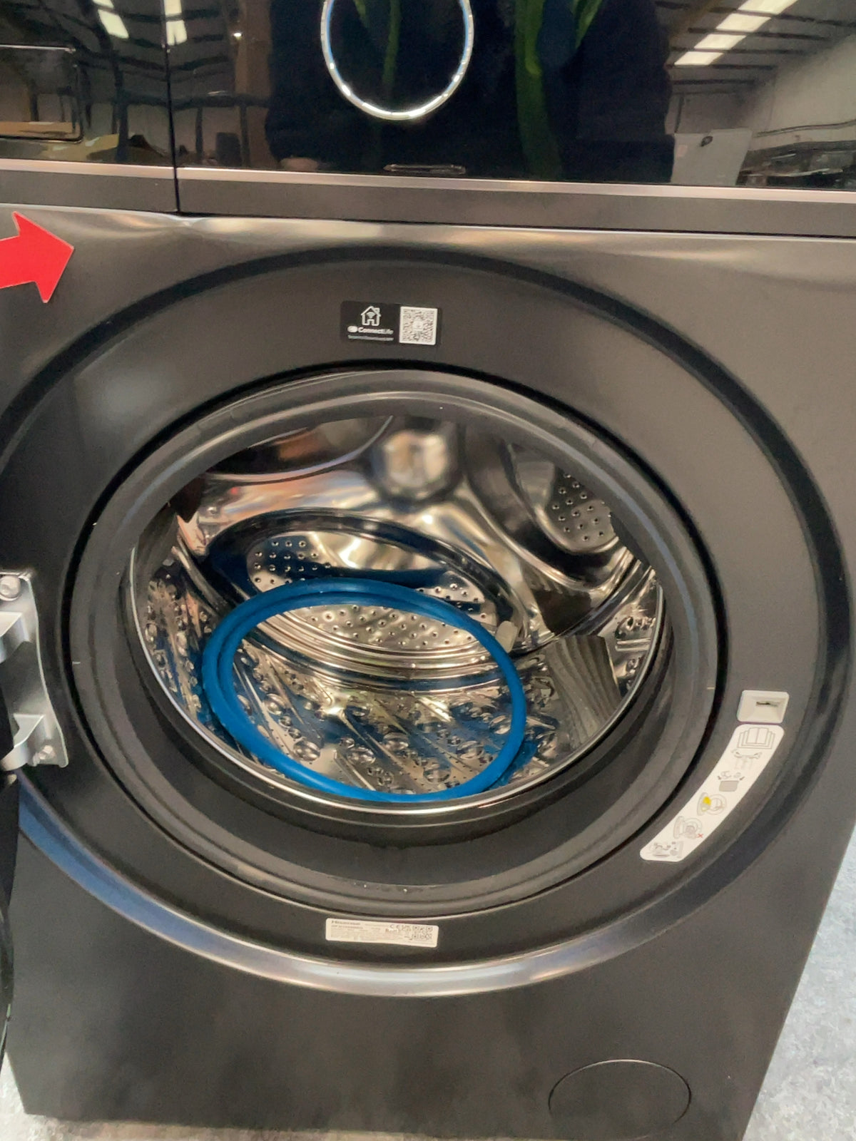 #GRC-165-773 - Hisense 10.5kg 1400rpm Washing Machine – Pure Jet Pro, Steam Mix, Black