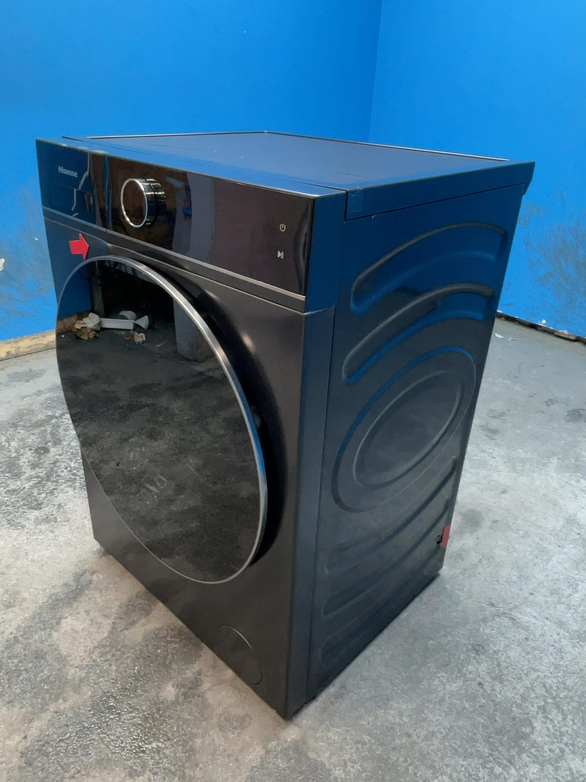 #GRC-165-773 - Hisense 10.5kg 1400rpm Washing Machine – Pure Jet Pro, Steam Mix, Black