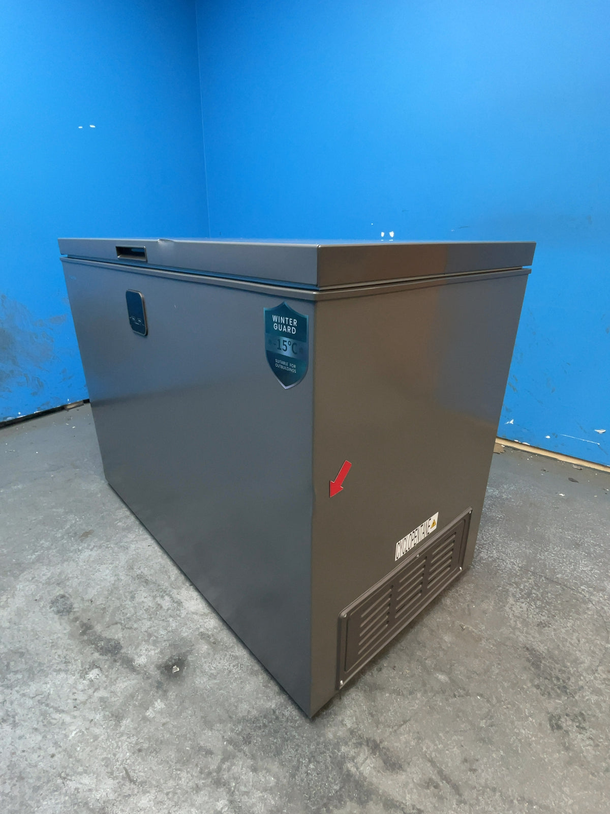#GRC-165-793 - Hisense 277L Chest Freezer – Total No Frost, Winter Guard, Grey