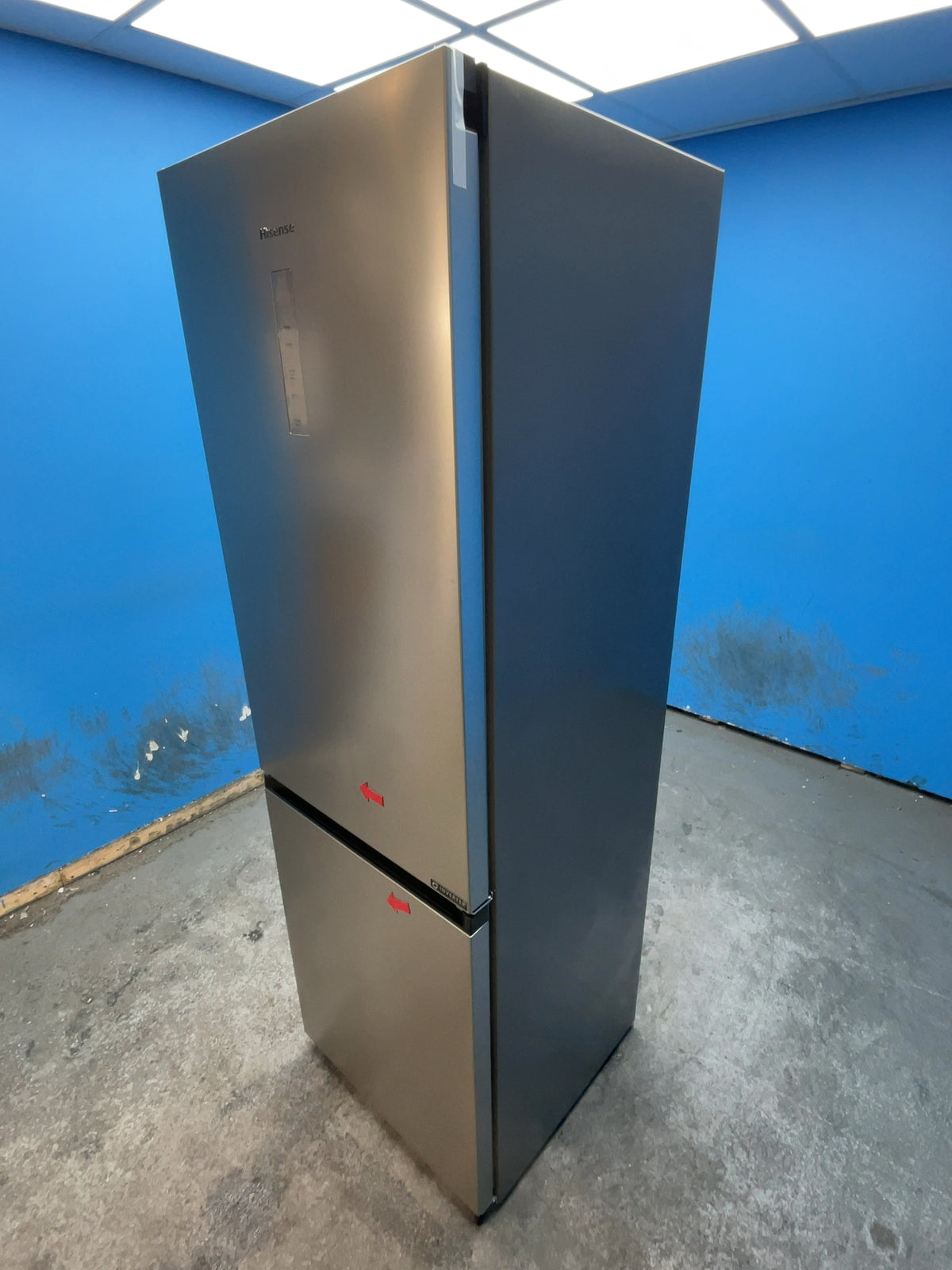 #GRC-165-796 - Hisense RB3K330SAIE 330L Freestanding Fridge Freezer – Total No Frost, Inverter Motor, Silver