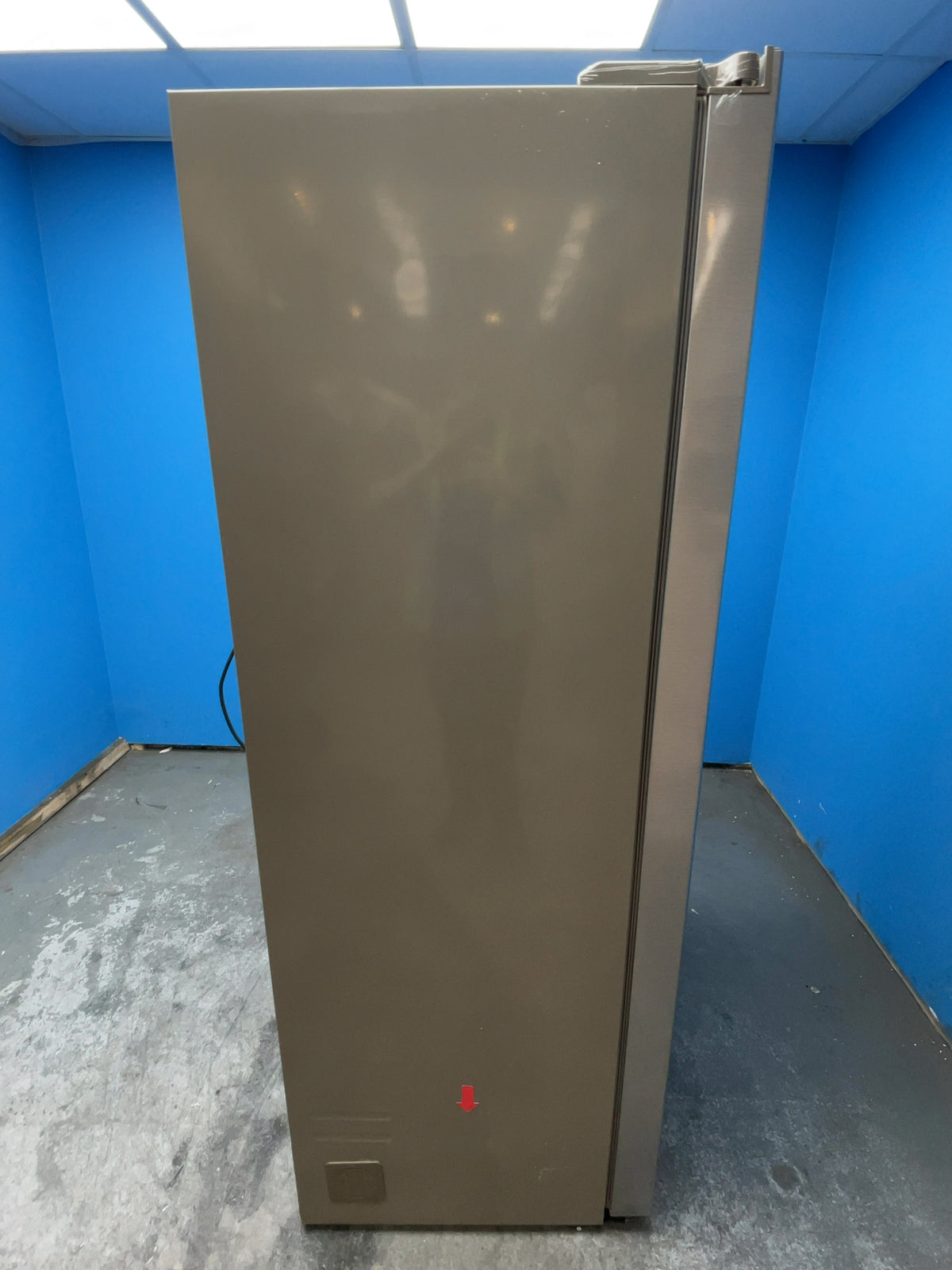 #GRC-165-798 - Haier American Style Fridge Freezer – 528L, New Gentle Silver, Total No Frost