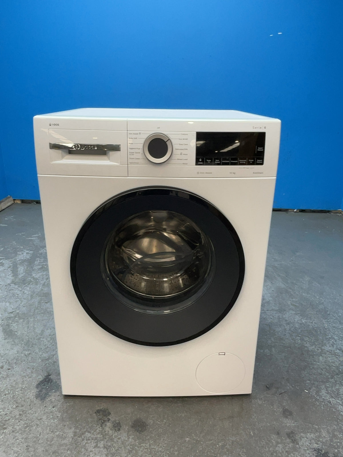 #GRC-165-801 - Bosch Series 6 10kg 1400rpm Washing Machine – i-DOS Dosing, Iron Assist