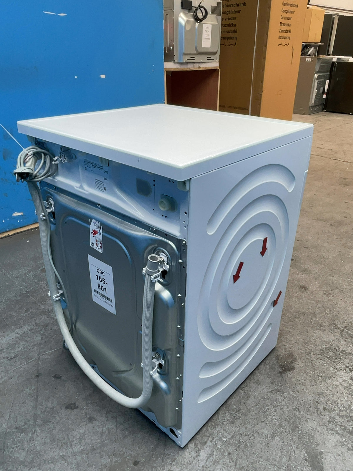 #GRC-165-801 - Bosch Series 6 10kg 1400rpm Washing Machine – i-DOS Dosing, Iron Assist