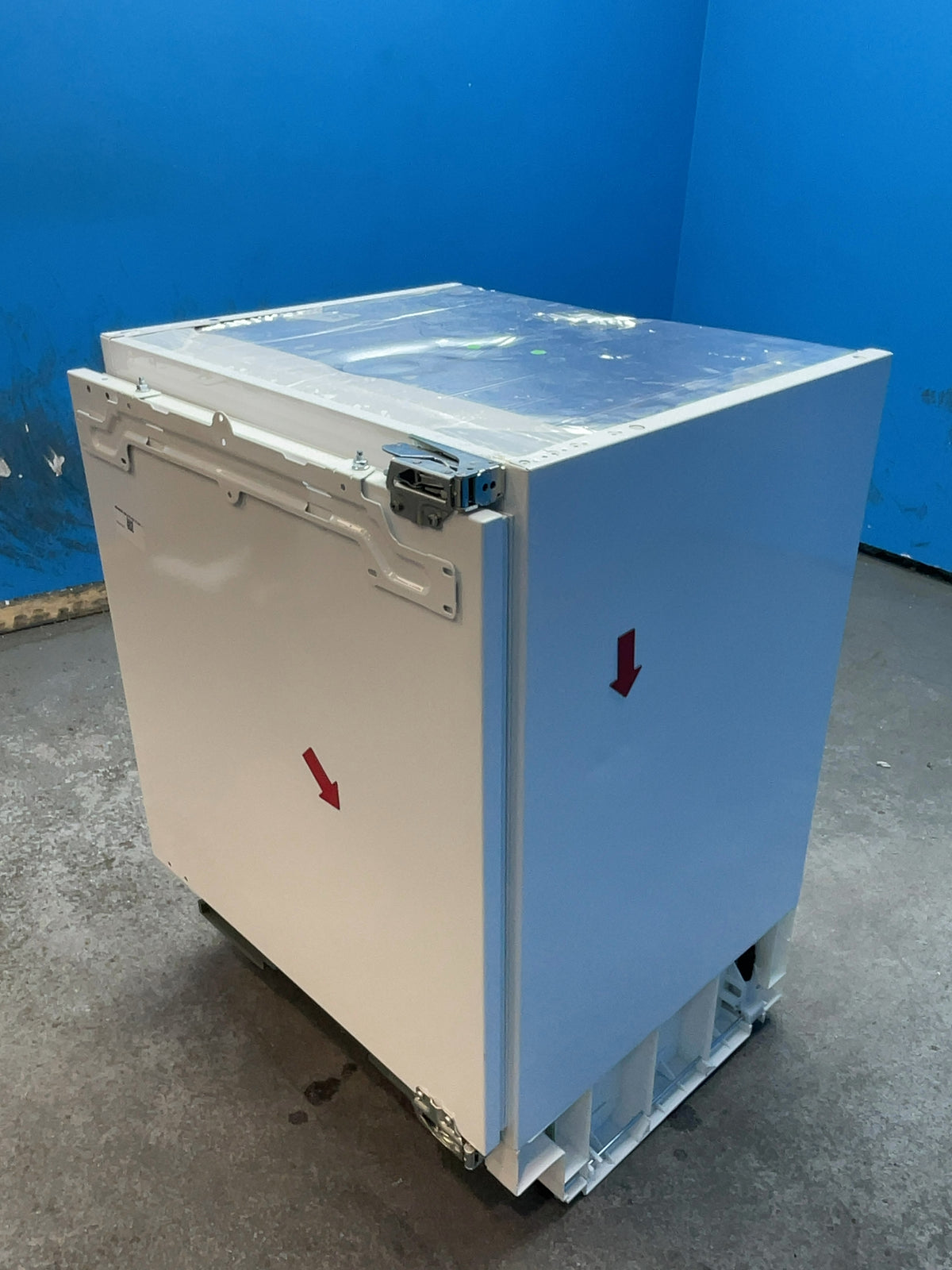 #GRC-165-804 - John Lewis Integrated Under Counter Fridge – 136L Capacity, Auto Defrost, White