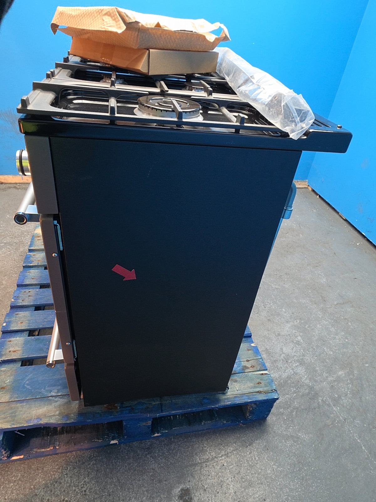 #GRC-165-809 - Rangemaster Nexus 110cm Dual Fuel Range Cooker – 7 Gas Burners, Triple Oven, Slate & Chrome