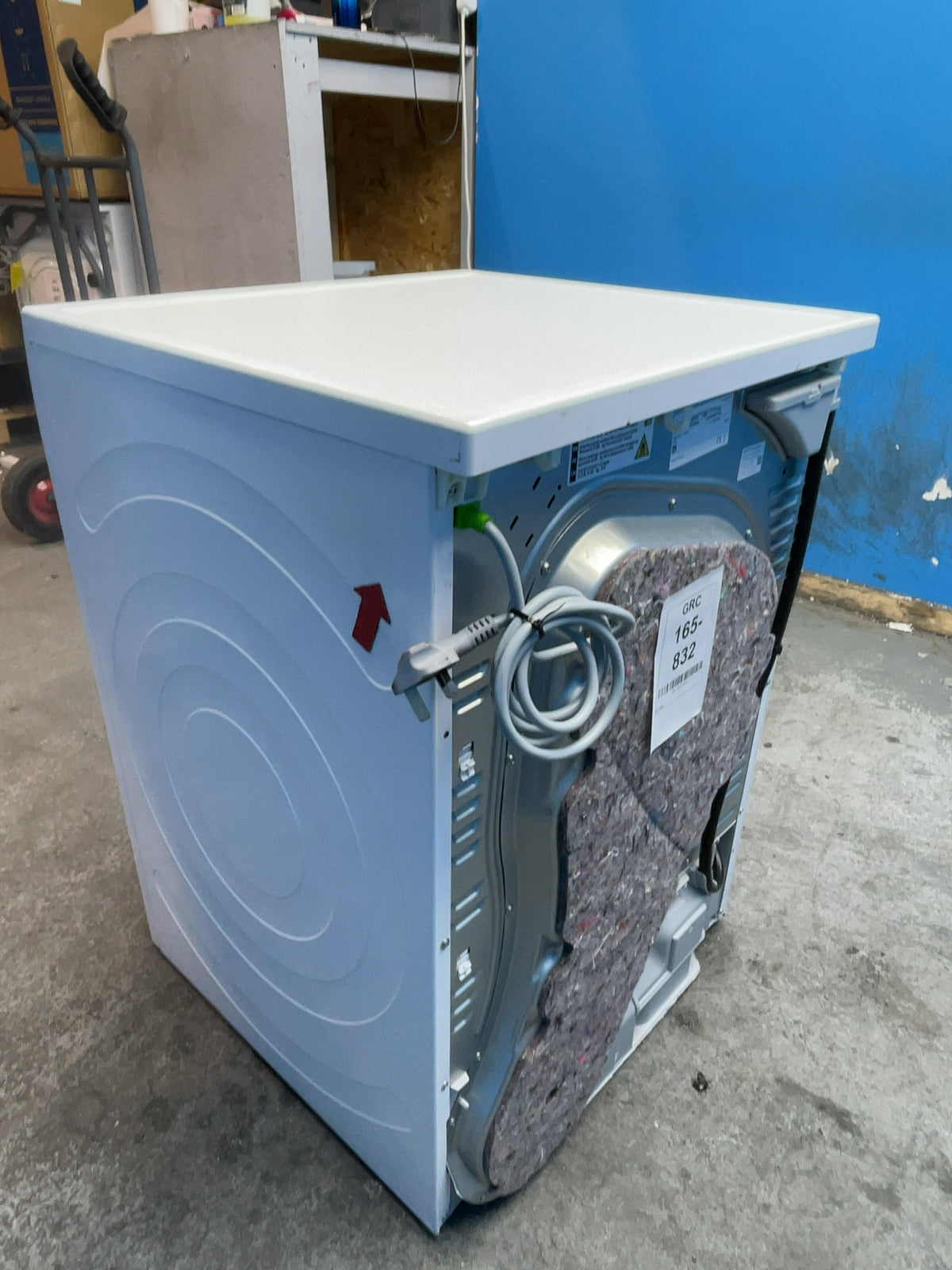 #GRC-165-832 - Bosch Serie 6 9kg Heat Pump Tumble Dryer – White, A+++ Energy Rating