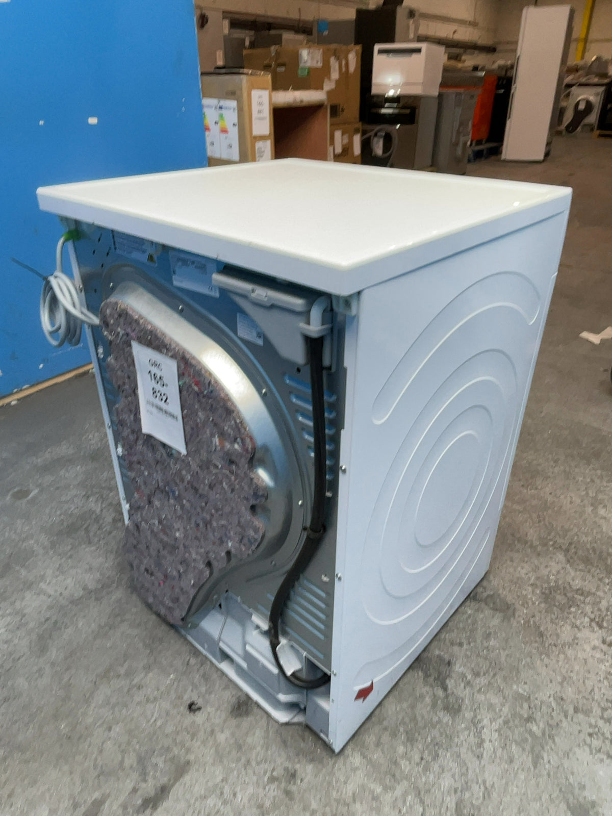 #GRC-165-832 - Bosch Serie 6 9kg Heat Pump Tumble Dryer – White, A+++ Energy Rating