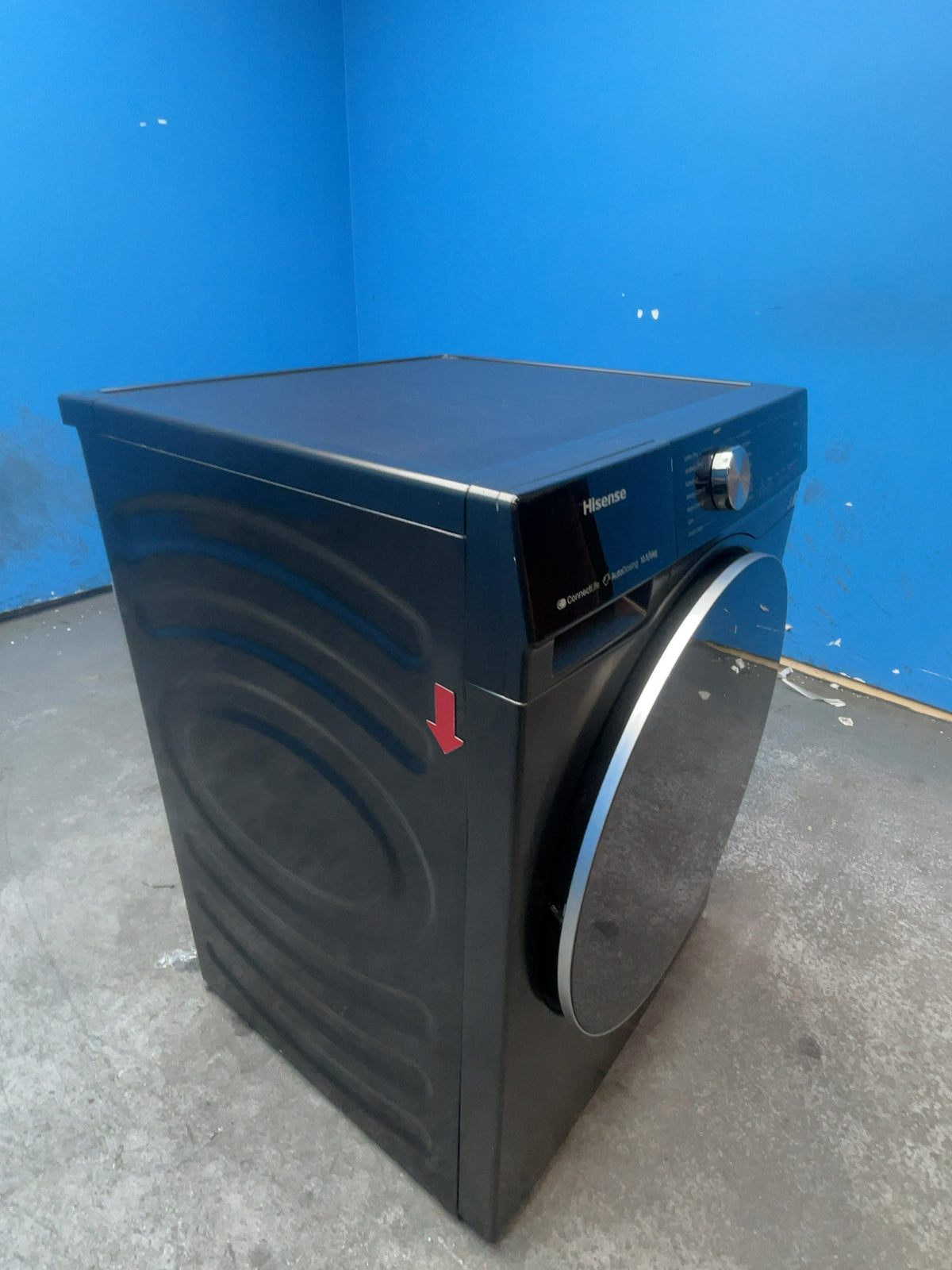#GRC-165-836 - Hisense Washer Dryer – 10.5kg Wash, 6kg Dry, 1400rpm, WiFi Connected, Black