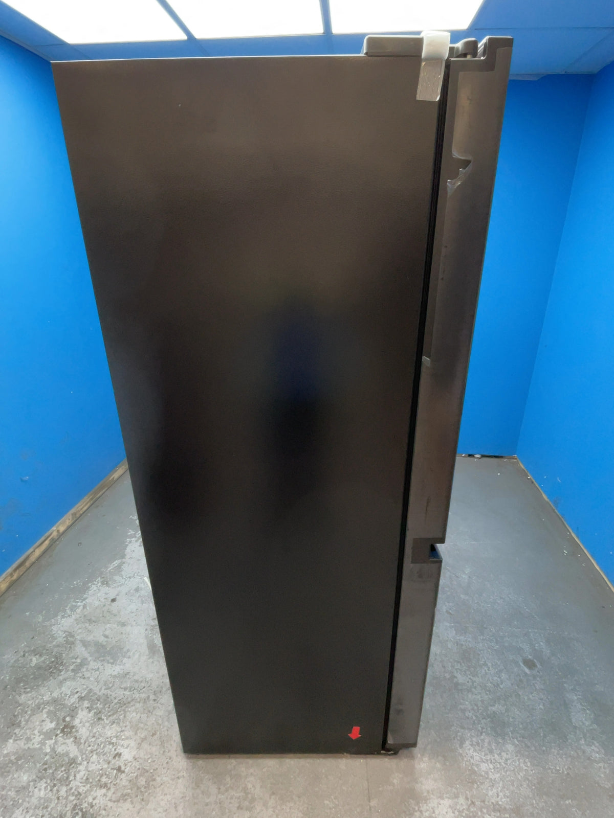 #GRC-165-851 - Hisense American Style Fridge Freezer – 614L, Black Steel, Total No Frost
