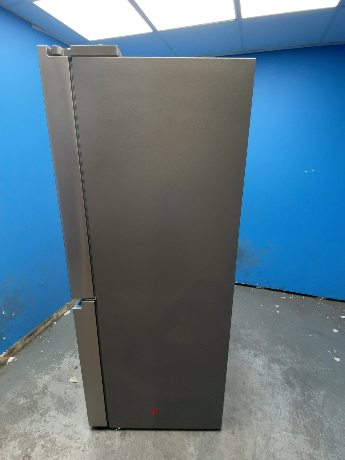 #GRC-165-854 - Hisense American Style Fridge Freezer – 606L, Stainless Steel, Total No Frost