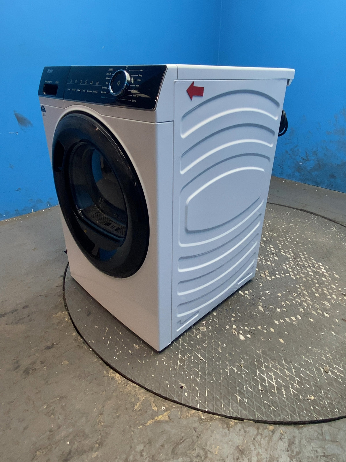 #GRC-165-904 - Haier Series 3 9kg Heat Pump Tumble Dryer – White, A++ Energy Rating