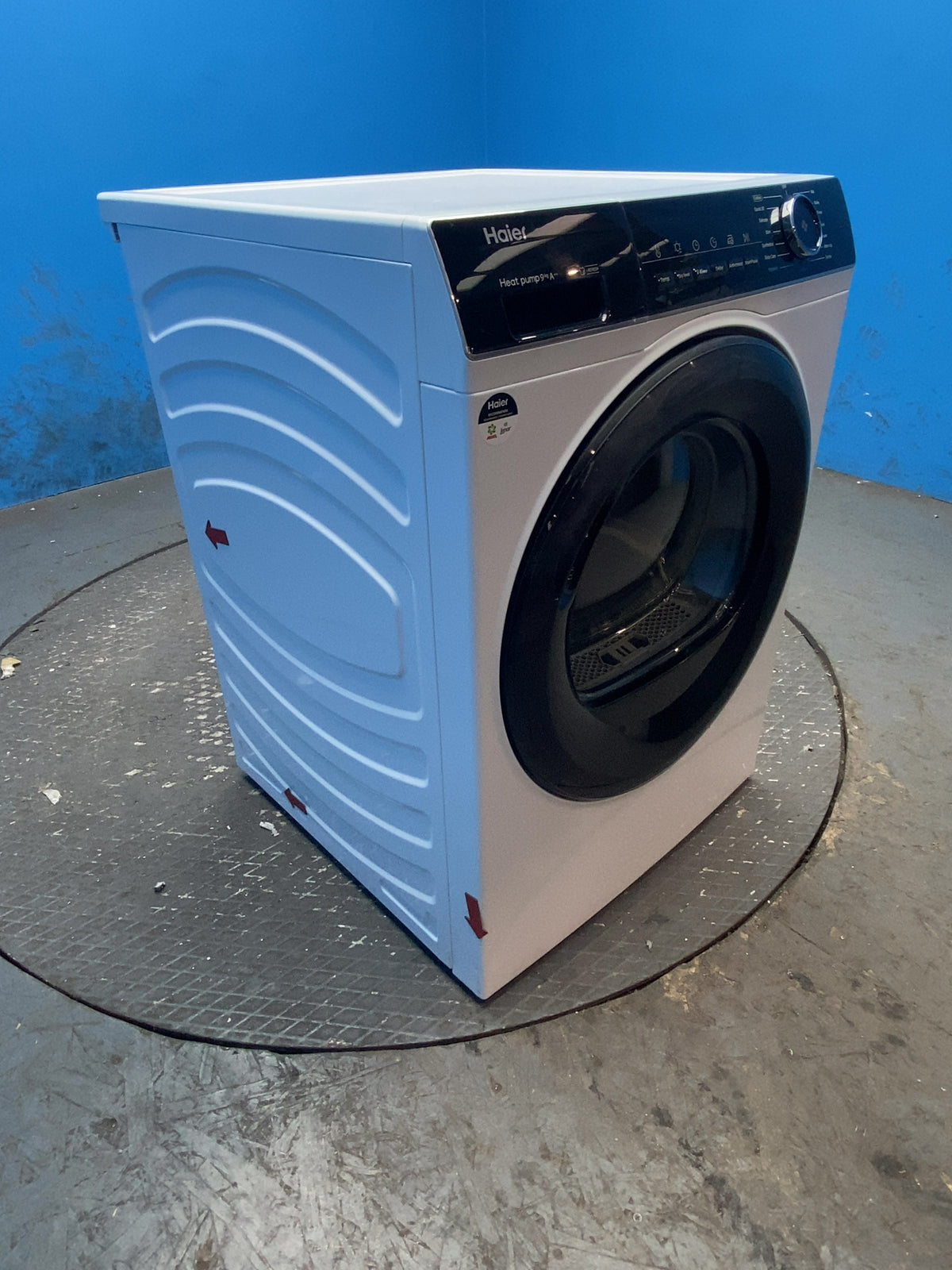 #GRC-165-904 - Haier Series 3 9kg Heat Pump Tumble Dryer – White, A++ Energy Rating