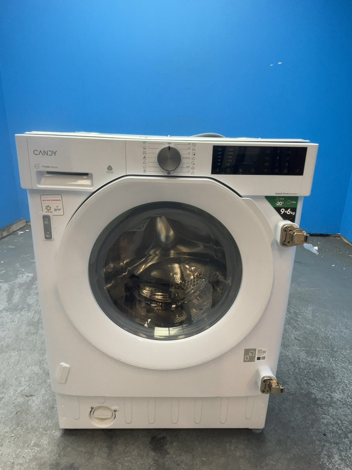 #GRC-165-943 - Candy Smart Pro Integrated Washer Dryer – 9kg Wash, 6kg Dry, 1400rpm, WiFi Connected