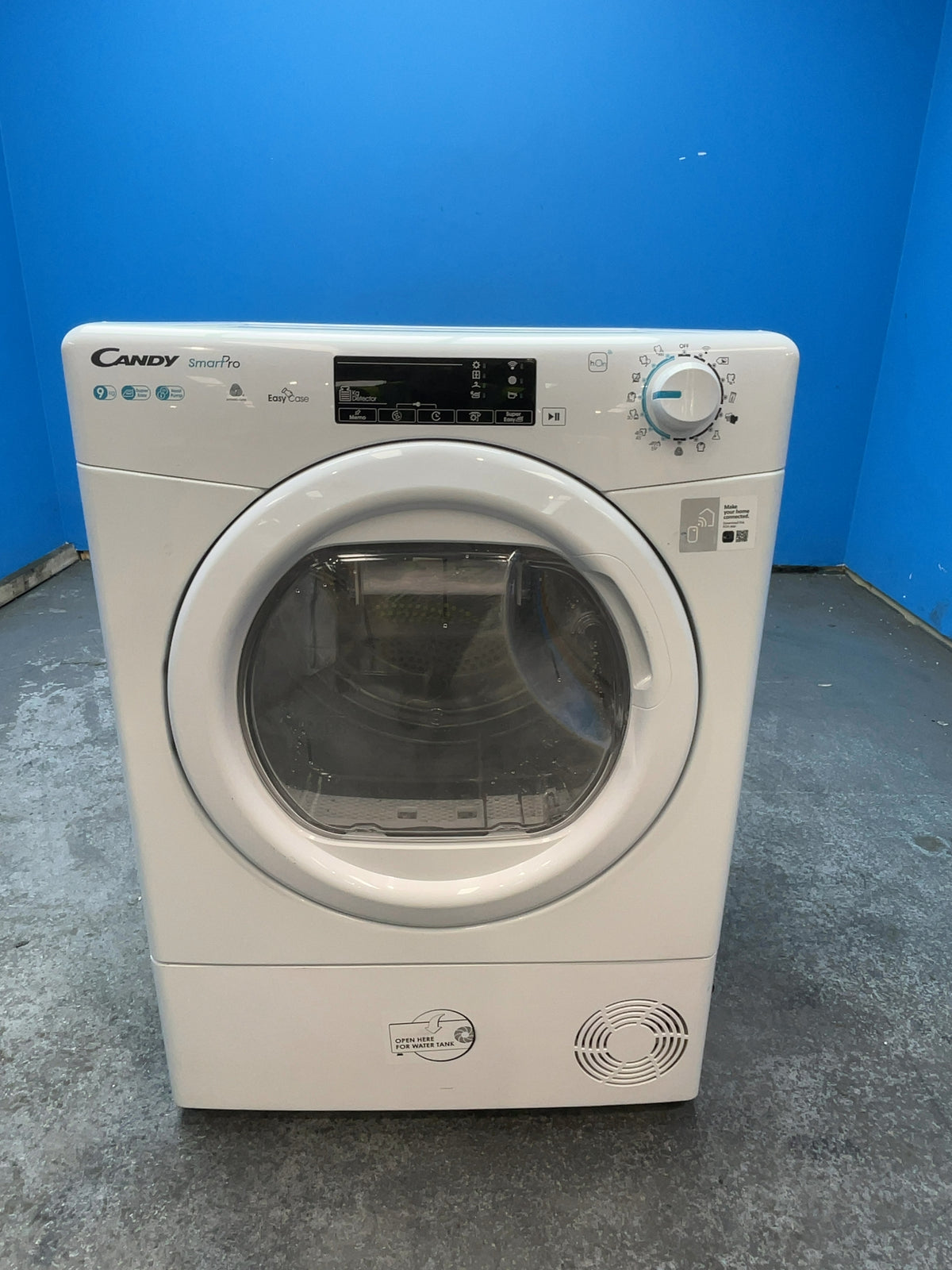 #GRC-165-948 - Candy Smart Pro 9kg Heat Pump Tumble Dryer – White, A++ Energy Rating
