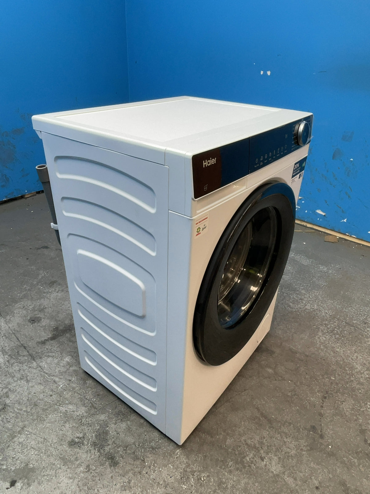 #GRC-165-952 - Haier 9kg 1400rpm Washing Machine – Steam Function, WiFi Connected, White