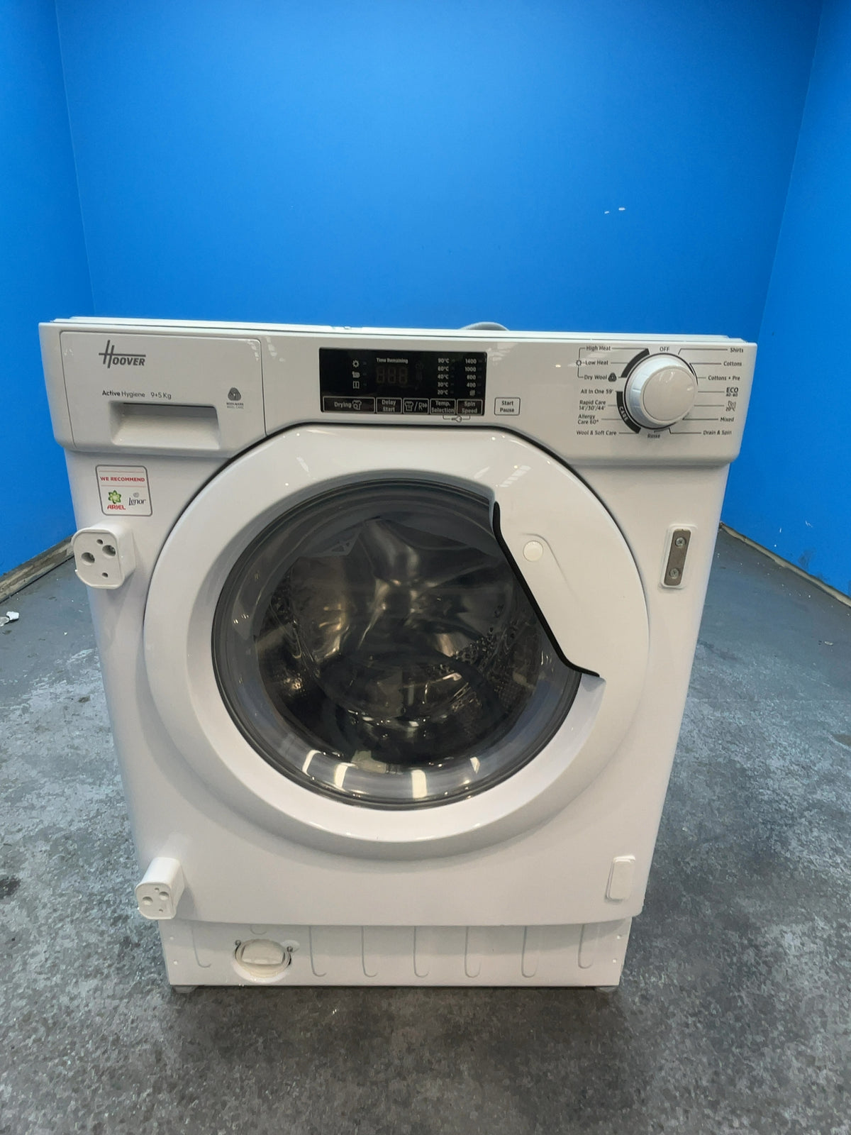 #GRC-165-954 - Hoover H-WASH & DRY 300 9kg/5kg Integrated Washer Dryer – 1400rpm, Rapid Cycles, White