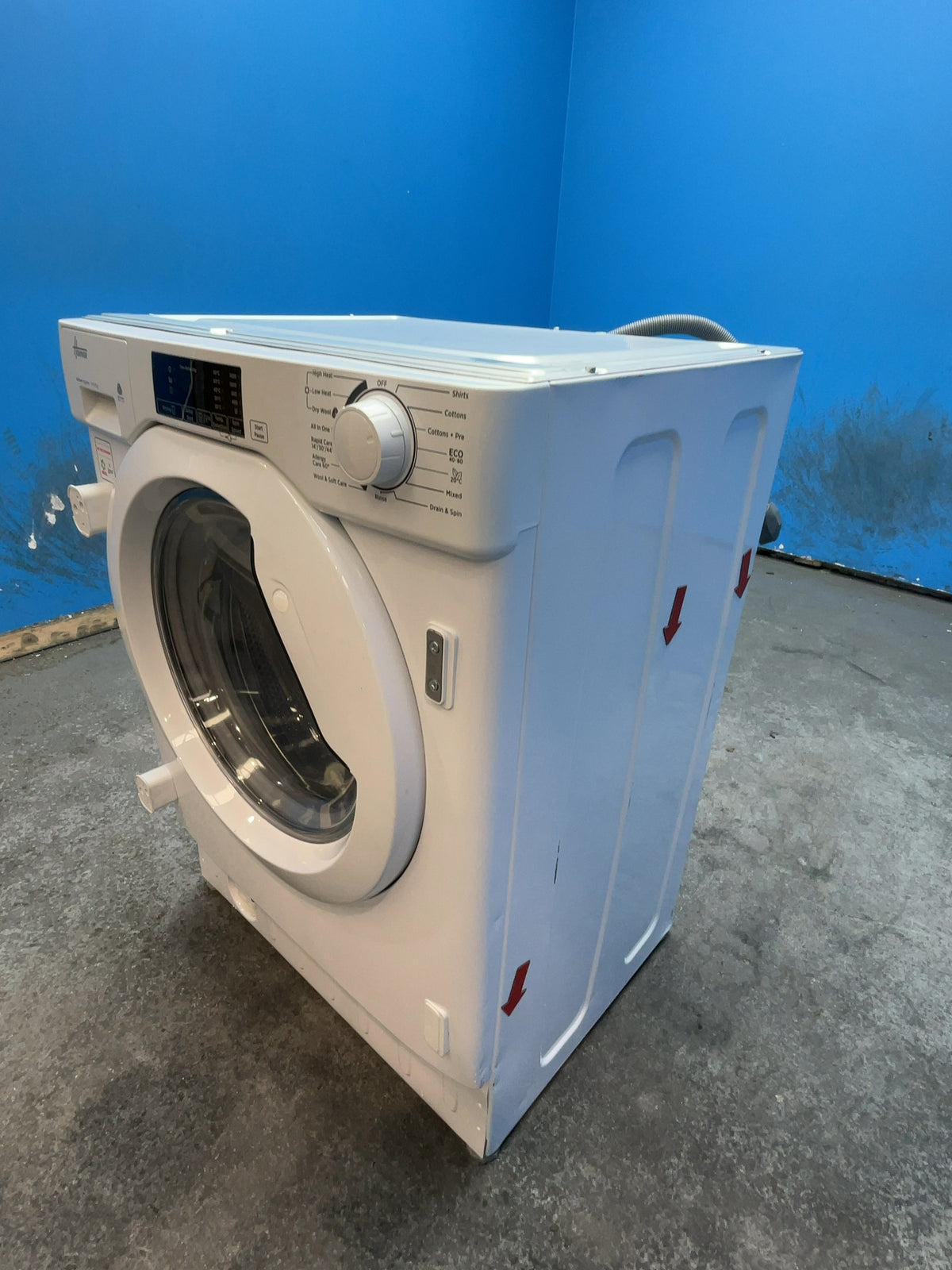 #GRC-165-954 - Hoover H-WASH & DRY 300 9kg/5kg Integrated Washer Dryer – 1400rpm, Rapid Cycles, White