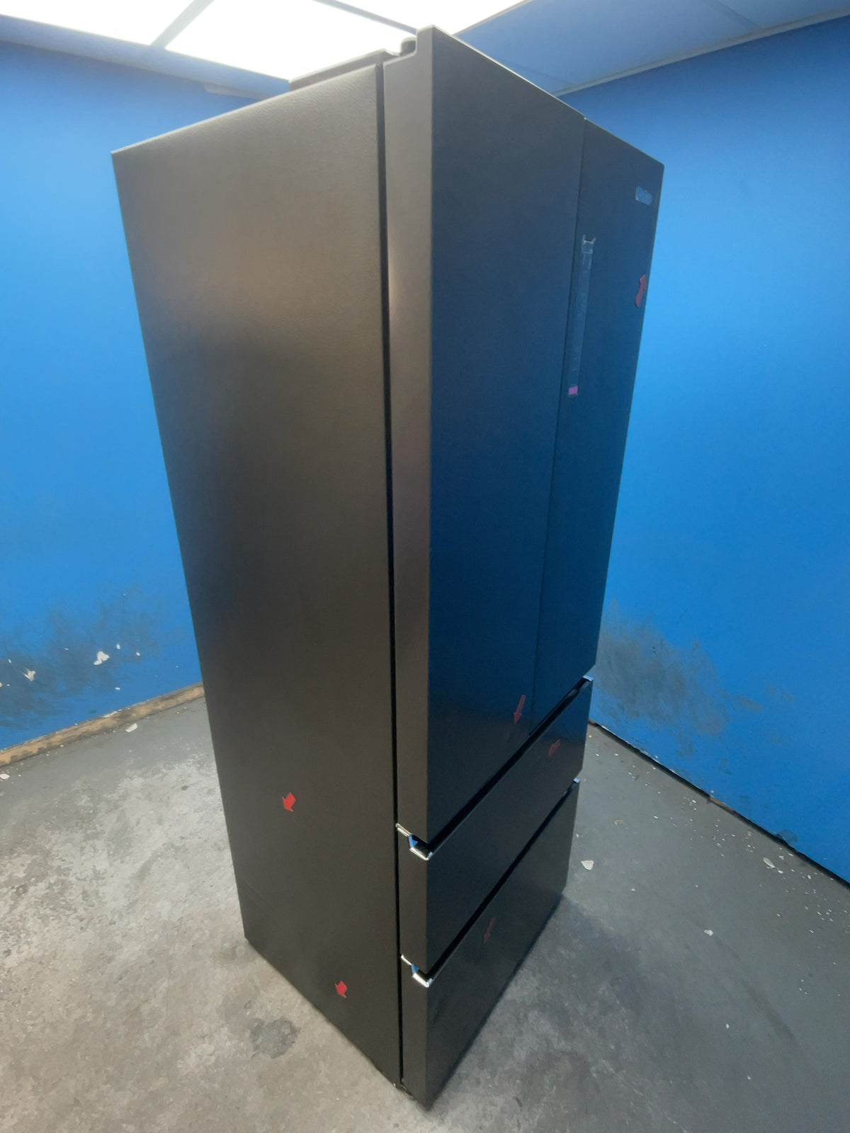 #GRC-165-960 - Haier 70cm French Door Fridge Freezer – 446L, Black, Total No Frost