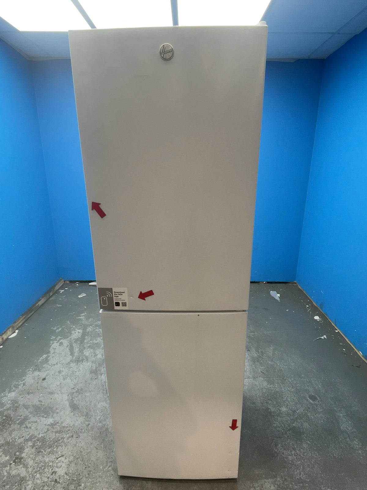 #GRC-165-968 - Hoover H-FRIDGE 300 54.5cm 50/50 Fridge Freezer – 252L, White
